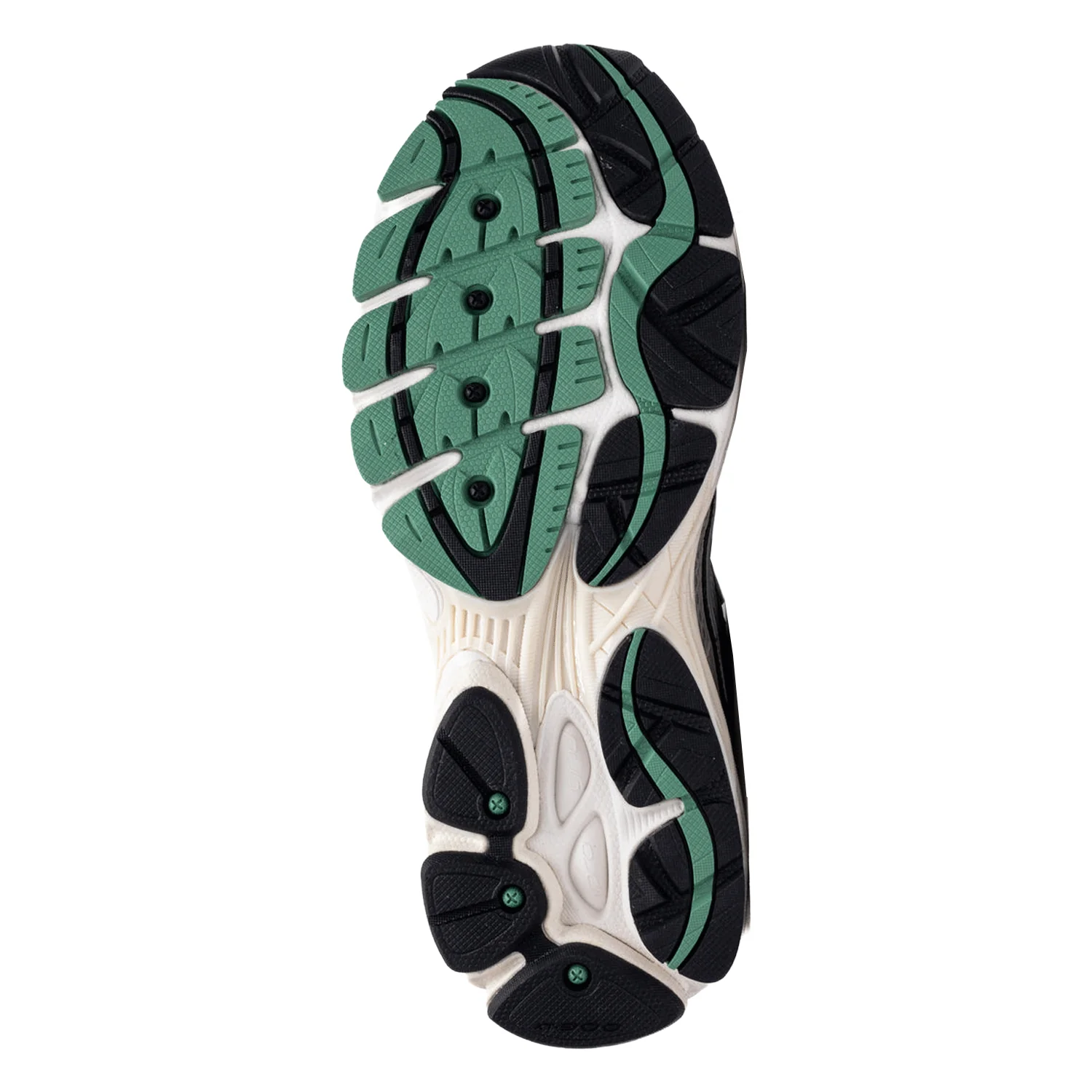 Saucony Progrid Omni 9 Shoe Ivory/Green - Image 2