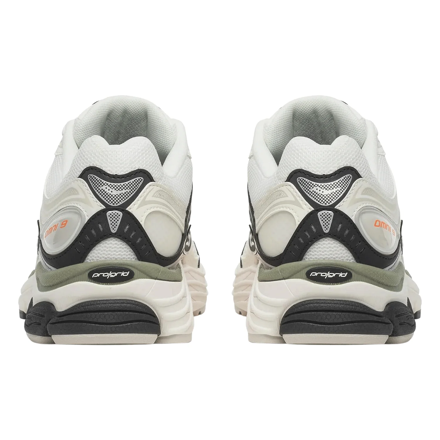 Saucony Progrid Omni 9 Shoe White/Turmeric - Image 4