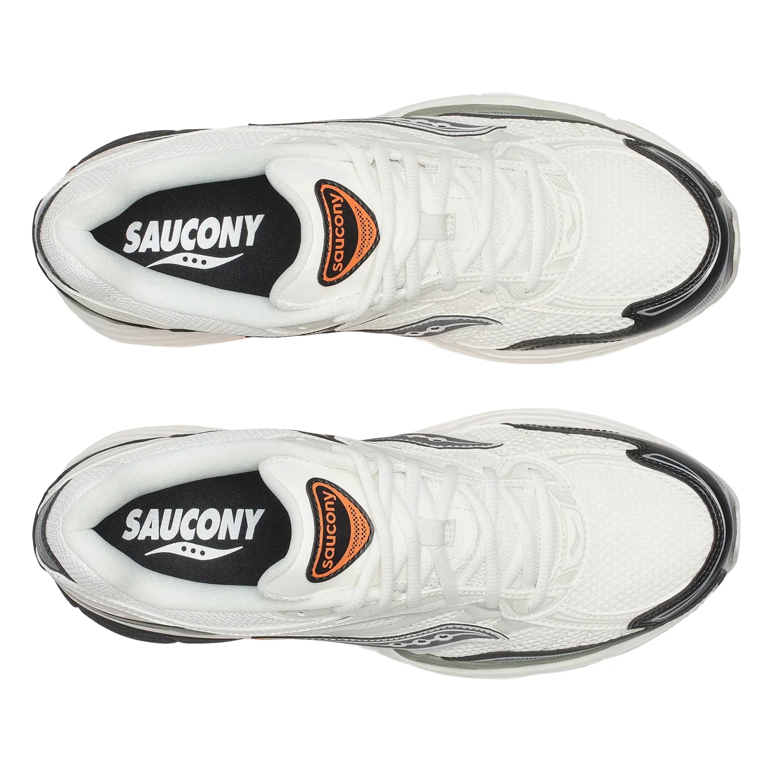 Saucony Progrid Omni 9 Shoe White/Turmeric - Image 5