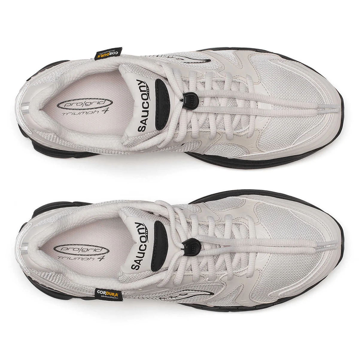 Saucony Progrid Triumph 4 Shoe White Sand - Image 5