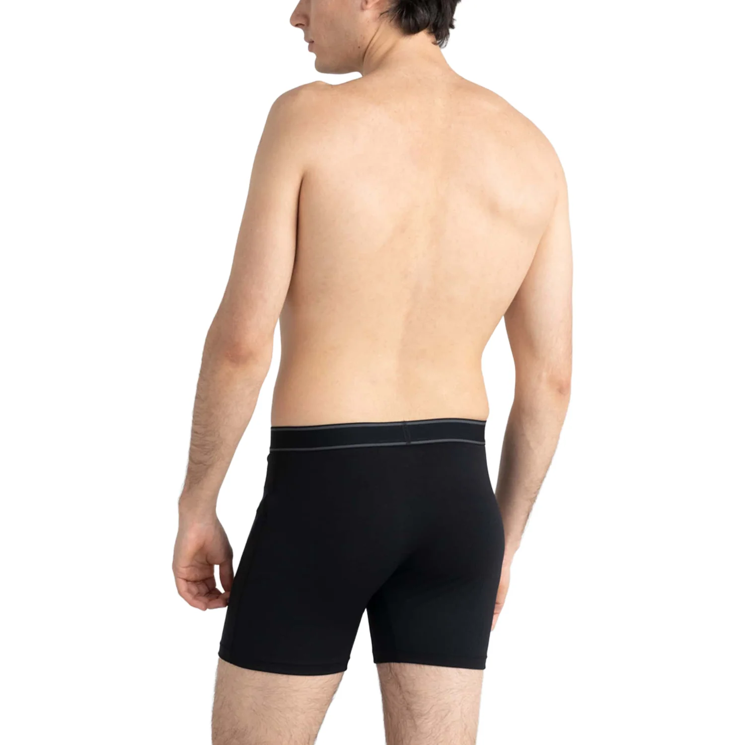 Saxx Men's Daytripper Comfort Stretch Boxer Brief Fly 2Pk Black/City Blue - Image 3