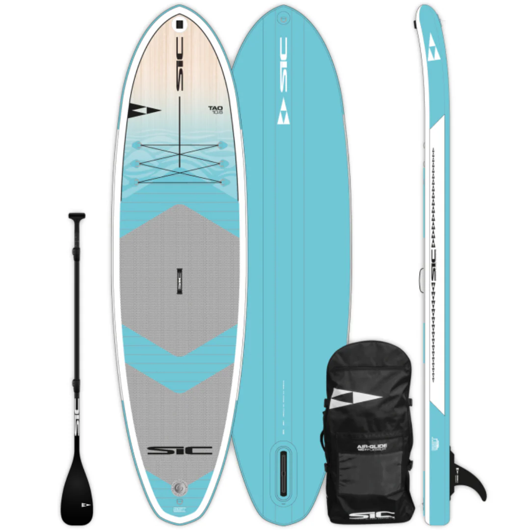 SIC Maui Tao Air-Glide Tour Inflatable SUP  Package 10'6" x 33" - Image 5