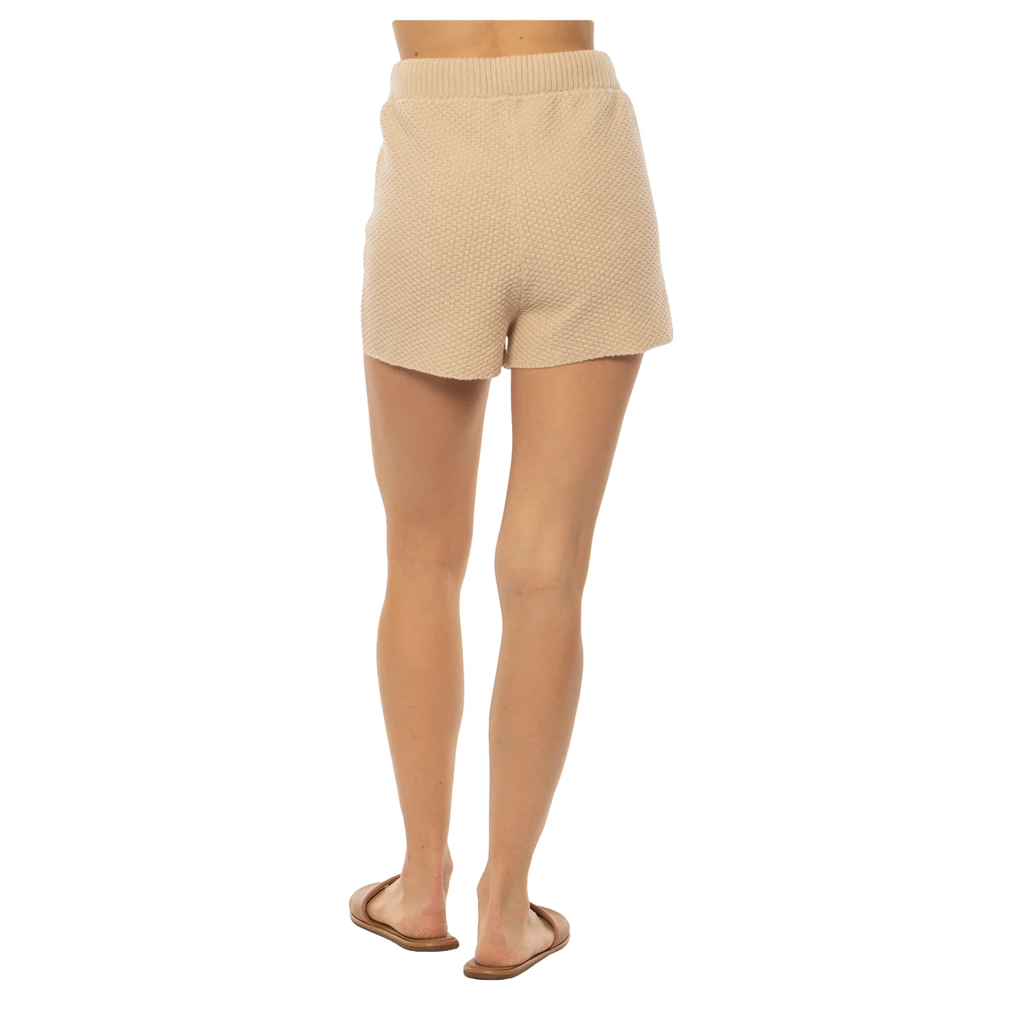 Sisstrevolution Women's Del Marcos Knit Short Almond Cream - Image 2