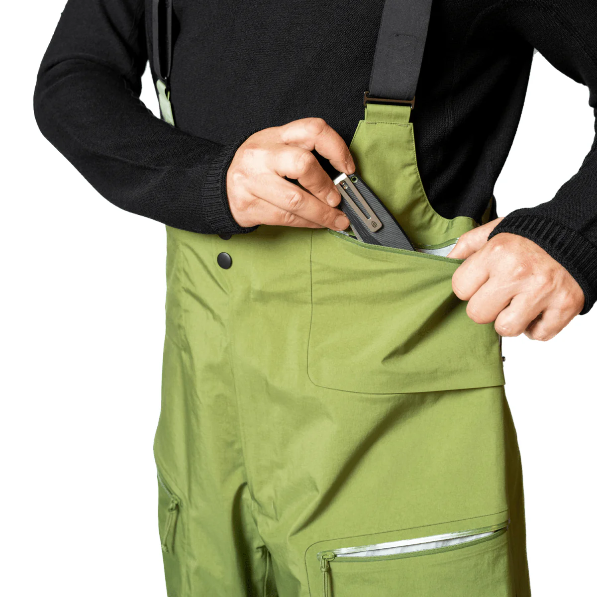 Skyline Faze 3L Hardshell Bib Pant 2026 Martini - Image 4