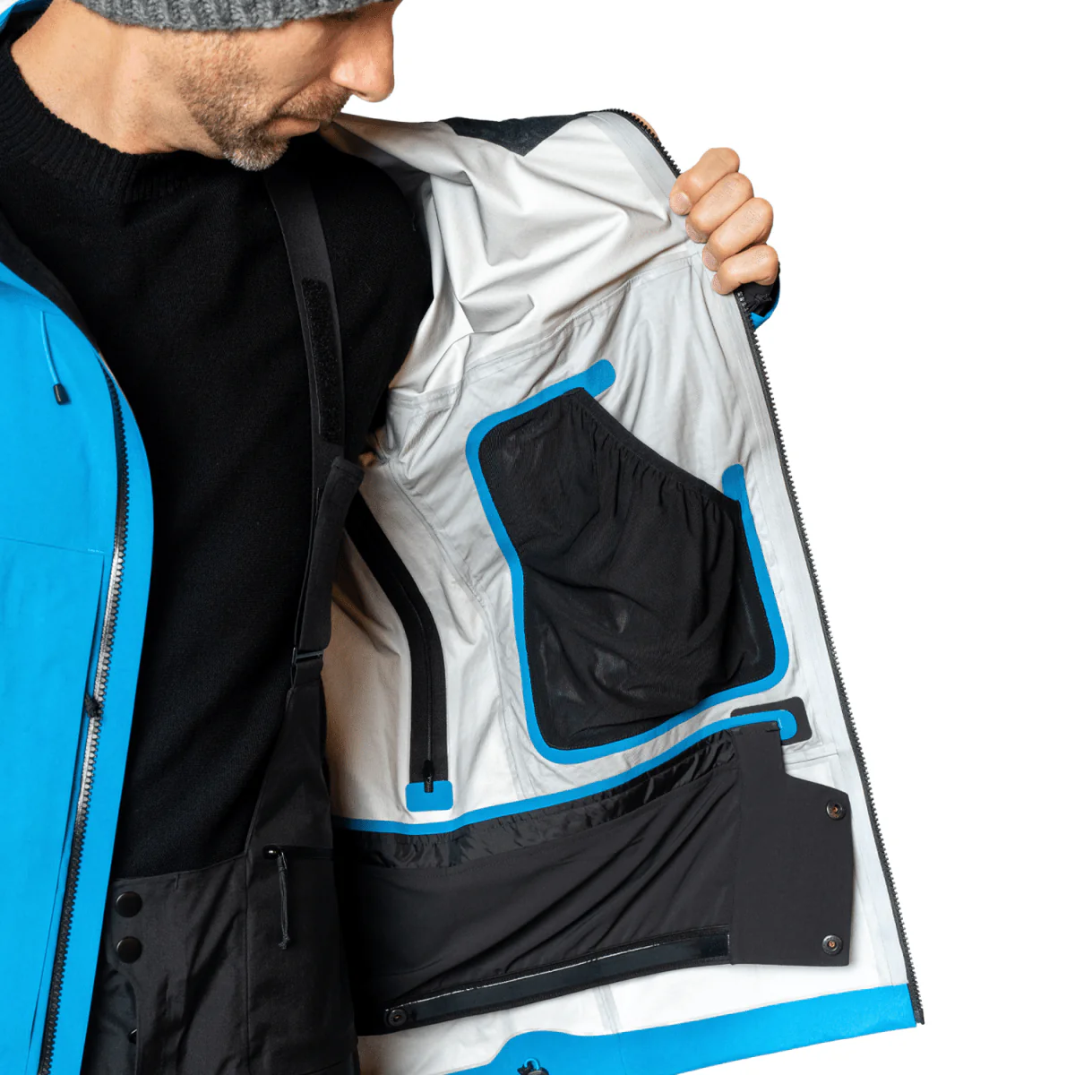 Skyline Fuse 3L Hardshell Jacket 2026 Afterburn - Image 5