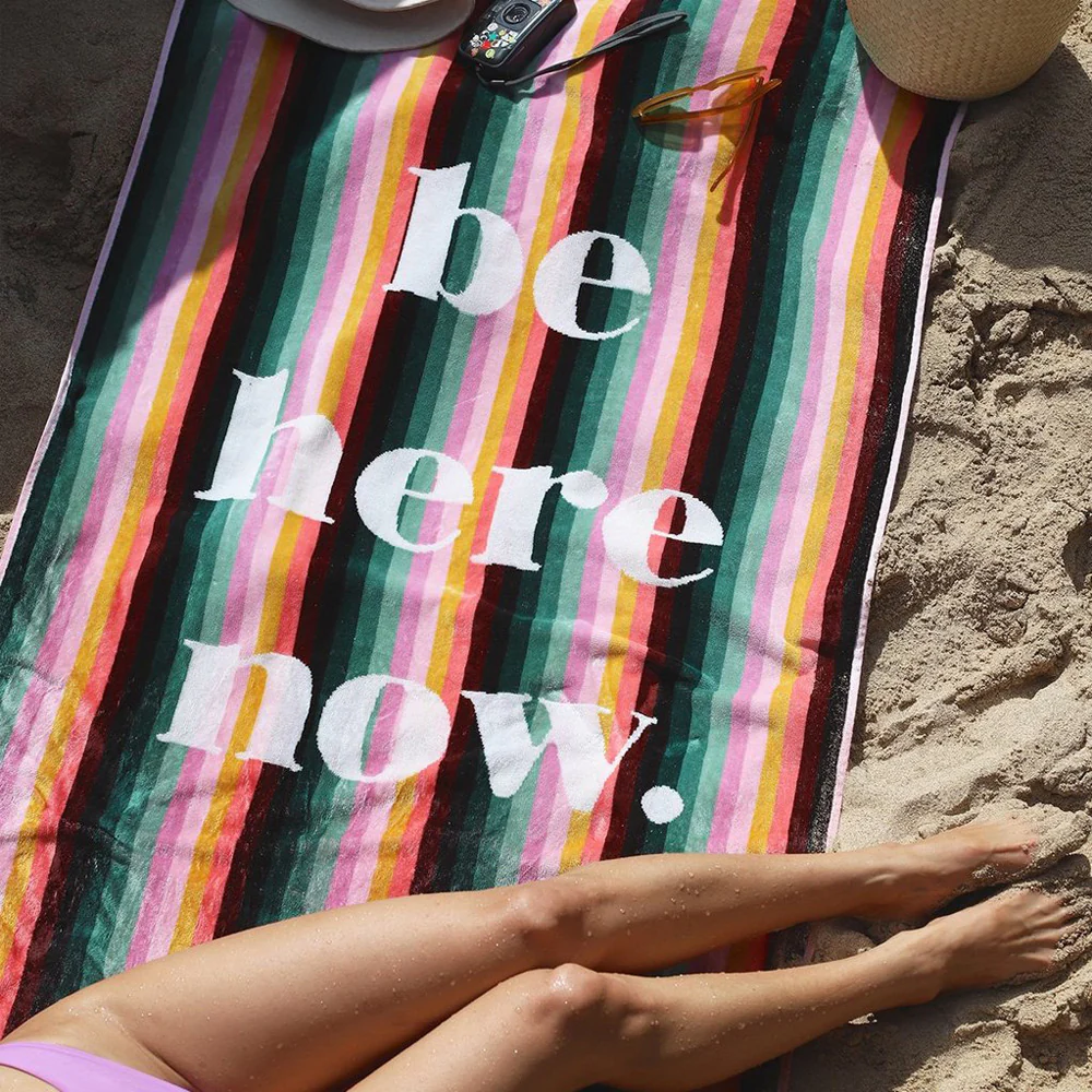 Slowtide Be Here Now Towel - Image 2