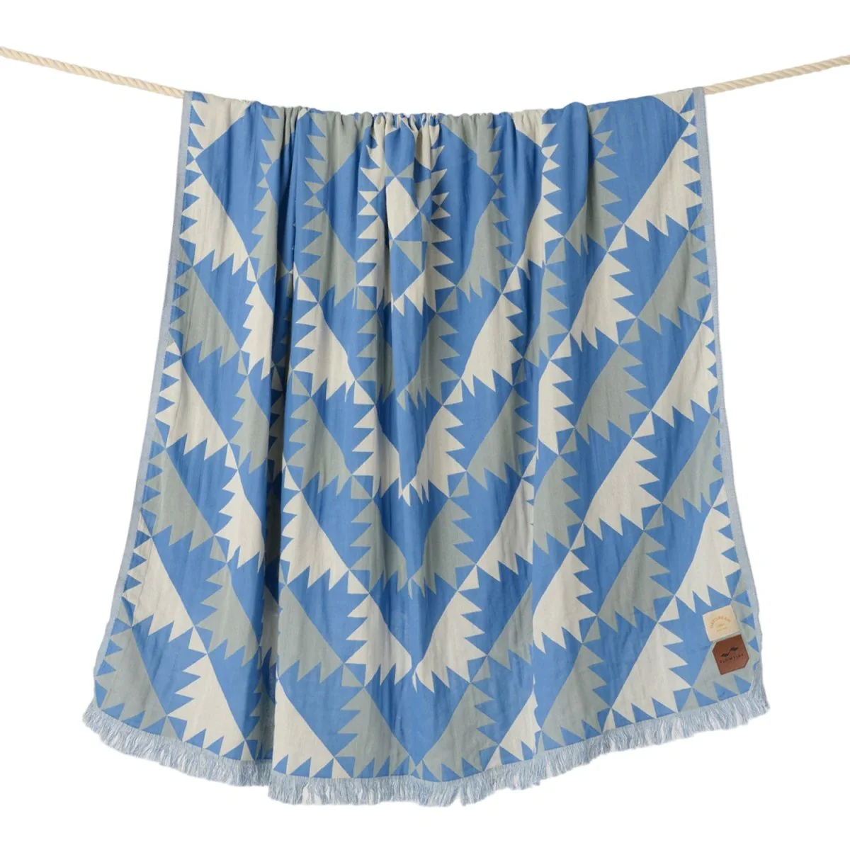 Slowtide Daydream Turkish Blanket Lagoon - Image 2