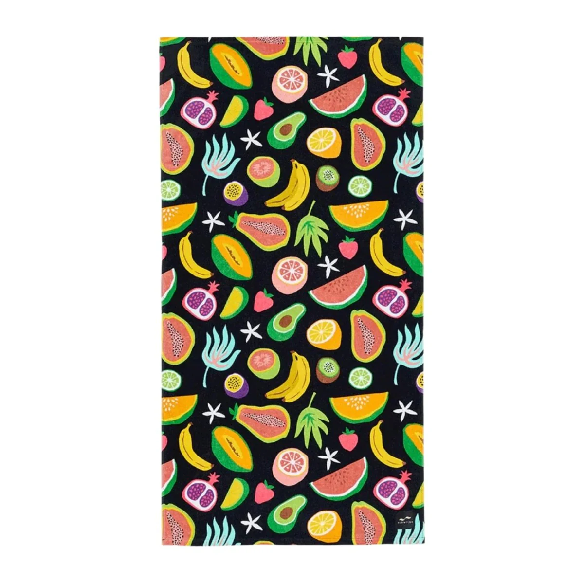 Slowtide Ripe Towel Black
