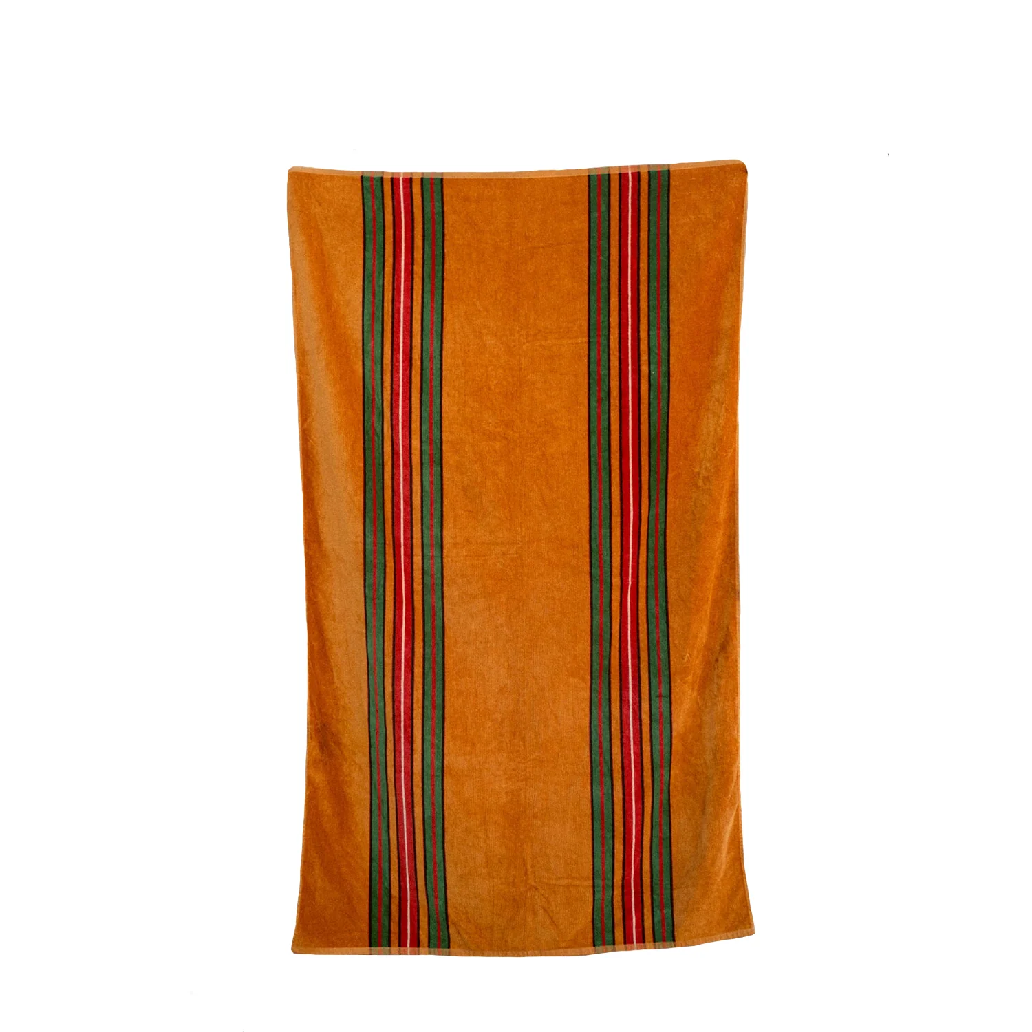 Slowtide Seager Stripe Towel Mustard - Image 2