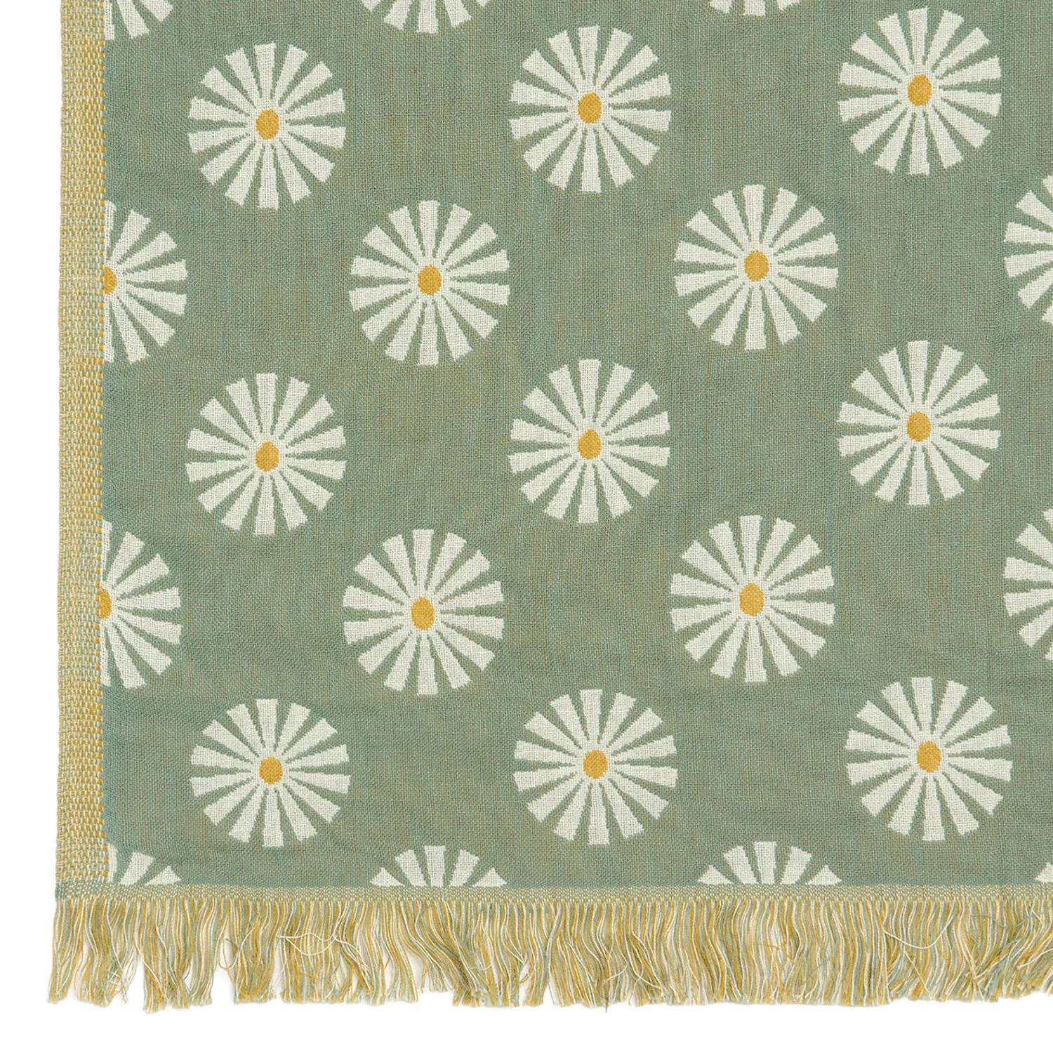 Slowtide Sun Dazed Driftweave Blanket Green - Image 2