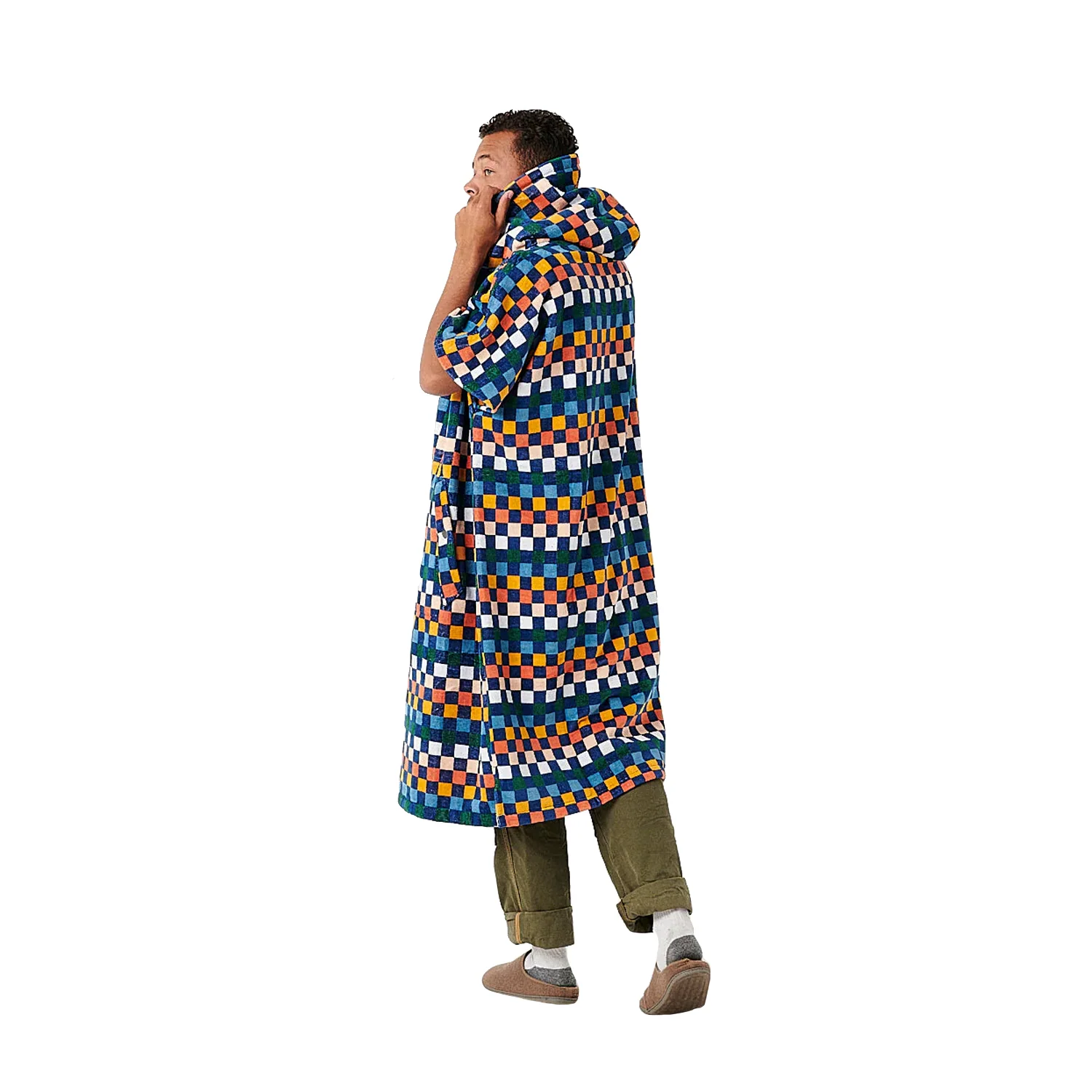 Slowtide Sundown Poncho Deep Pacific - Image 3