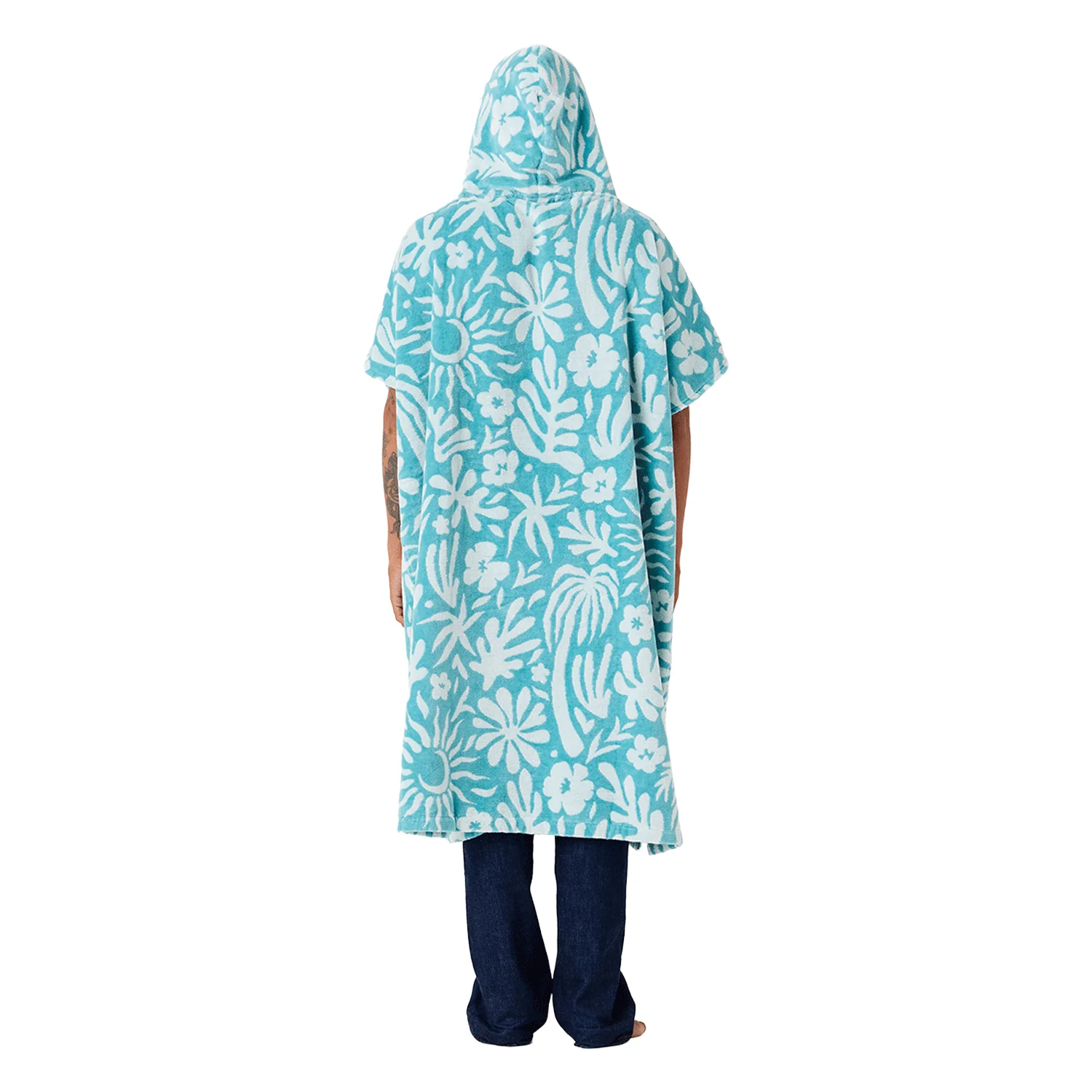 Slowtide Sunny Extra-Warm Changing Poncho Sky Blue - Image 3