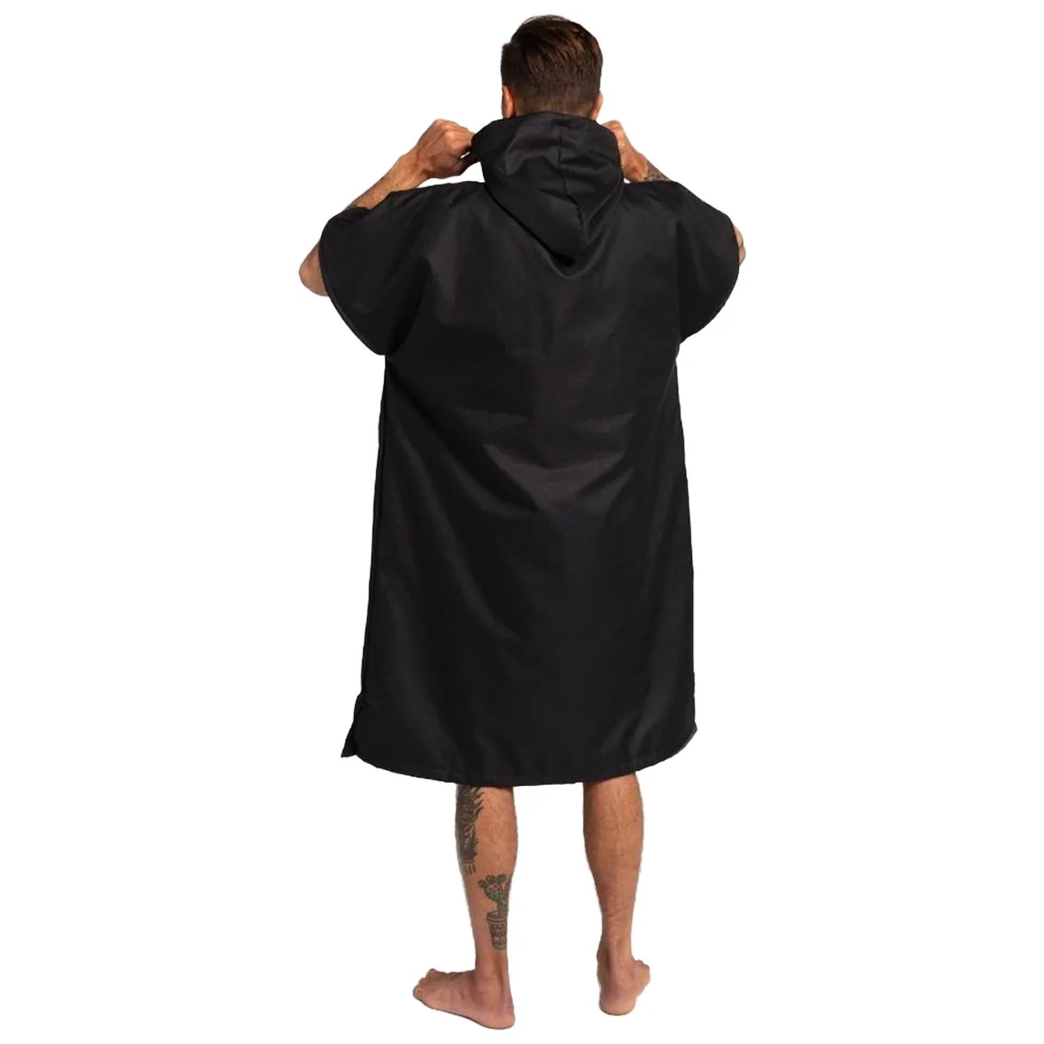 Slowtide The All-Weather Waterproof Poncho Black - Image 2