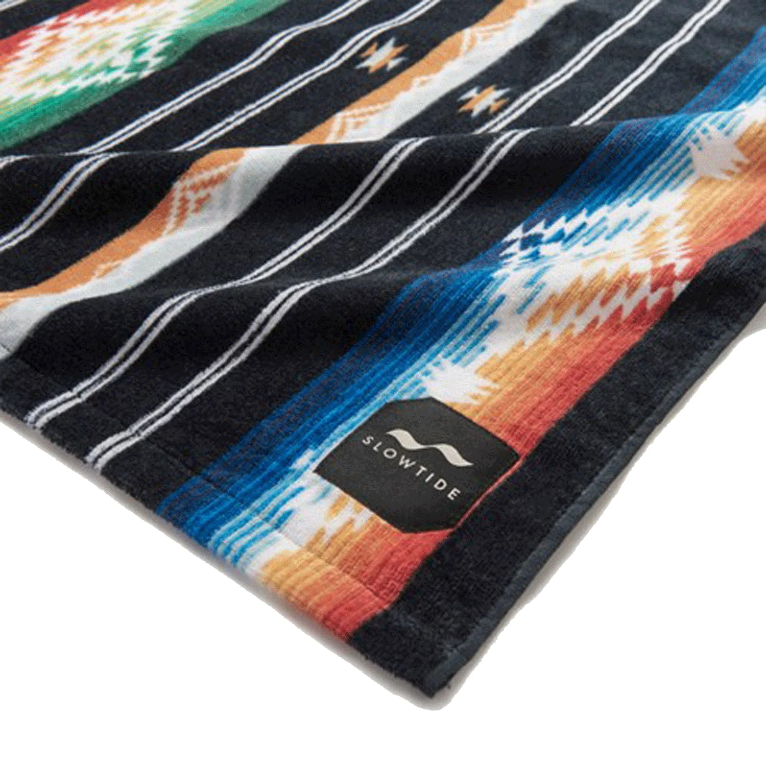 Slowtide Unisex Harlow Beach Towel Black - Image 2