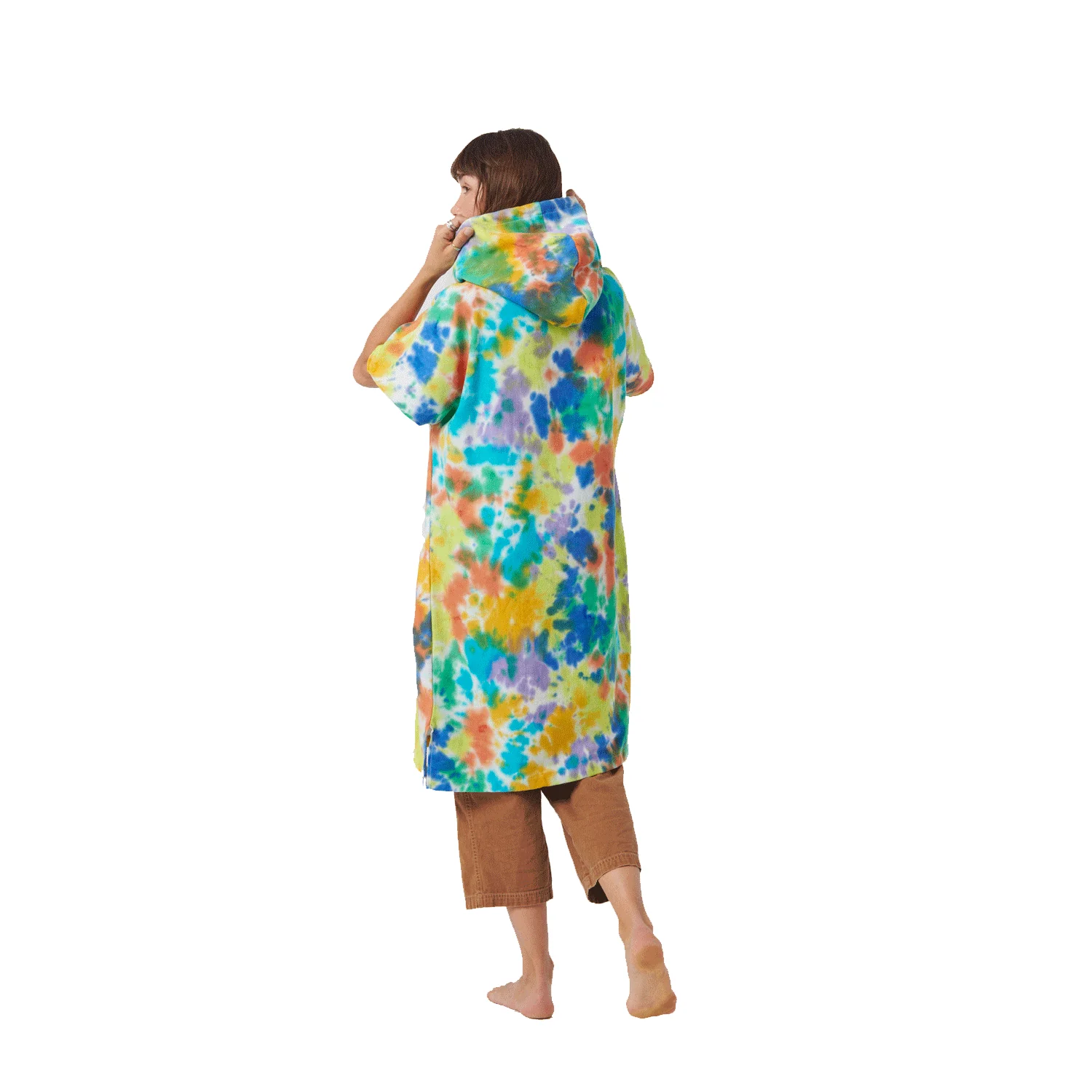 Slowtide Unisex Spicoli Poncho Multi - Image 2