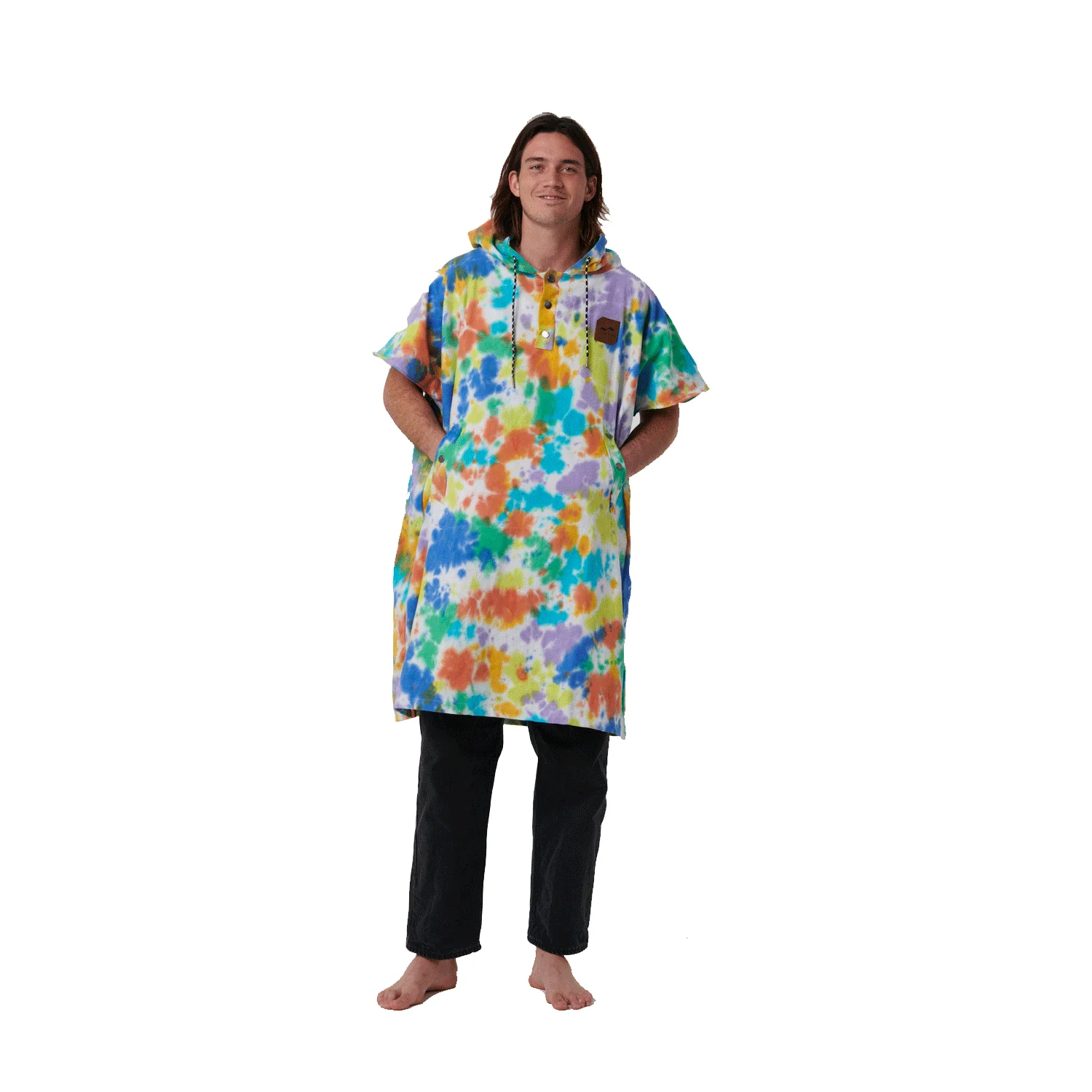 Slowtide Unisex Spicoli Poncho Multi - Image 3