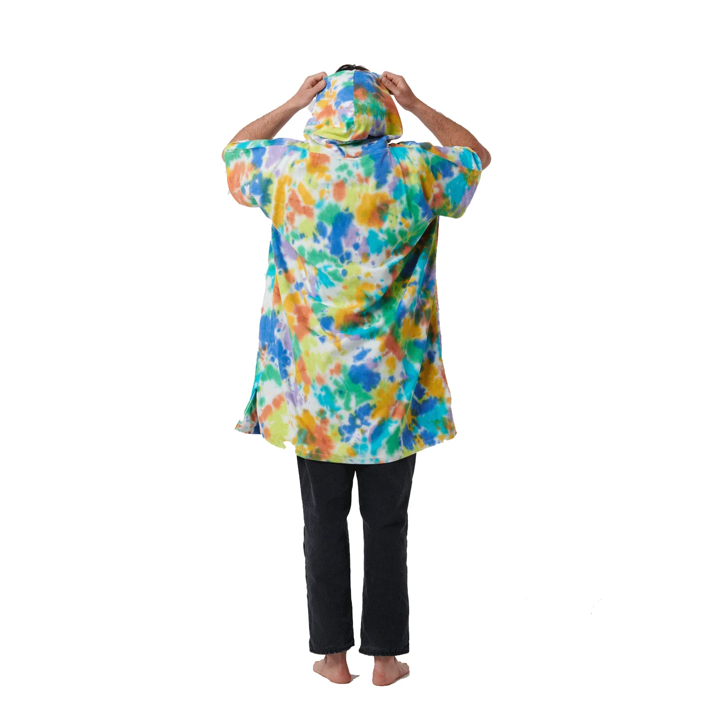 Slowtide Unisex Spicoli Poncho Multi - Image 4