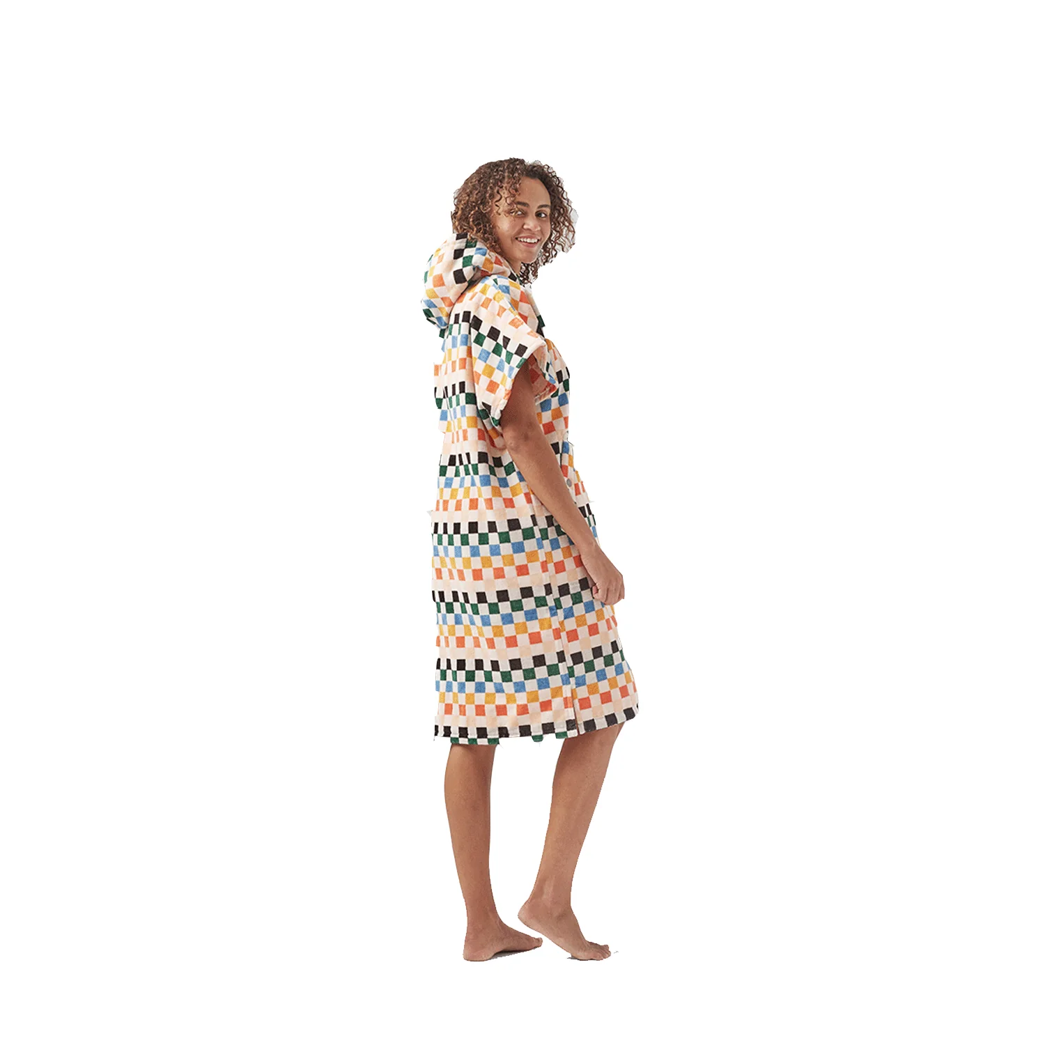 Slowtide Unisex Sundown Poncho Multi - Image 2