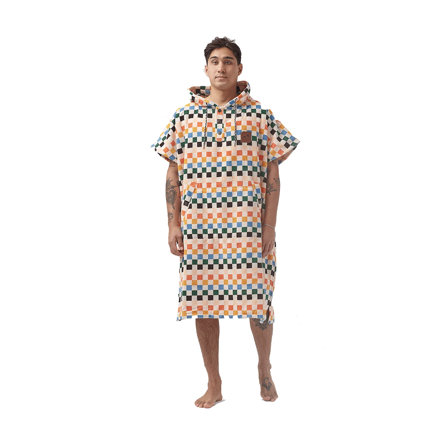 Slowtide Unisex Sundown Poncho Multi - Image 3