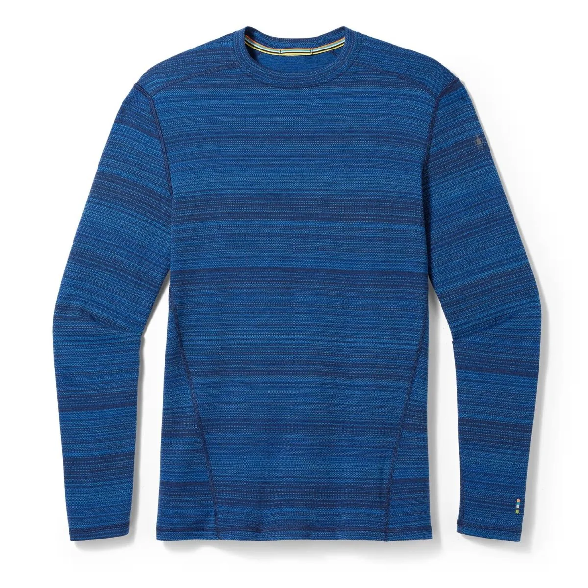 Smartwool Men's Classic Thermal Merino Base Layer Crew Boxed Deep Navy Colour Shift - Image 3