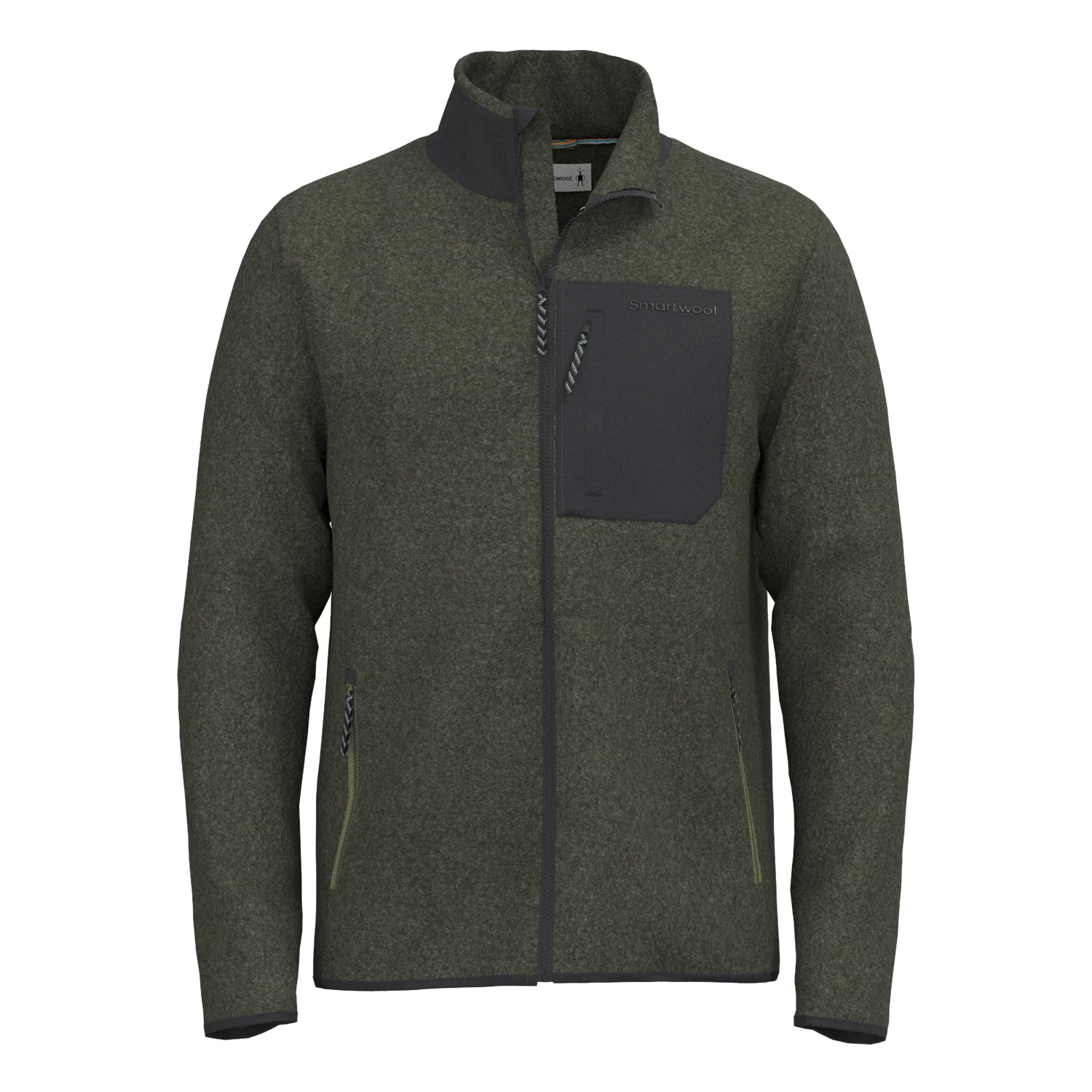Smartwool Men's Second Cut Fleece Jacket 2026 Winter Moss - Image 3