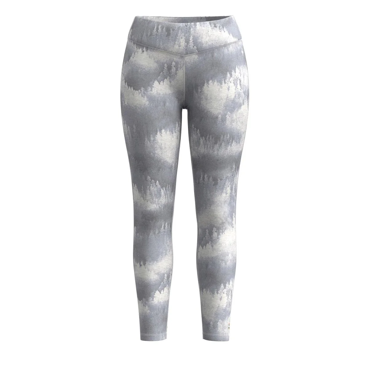 Smartwool Women's Classic Thermal Merino Base Layer Bottom Boxed Light Grey Foggy Pines - Image 3