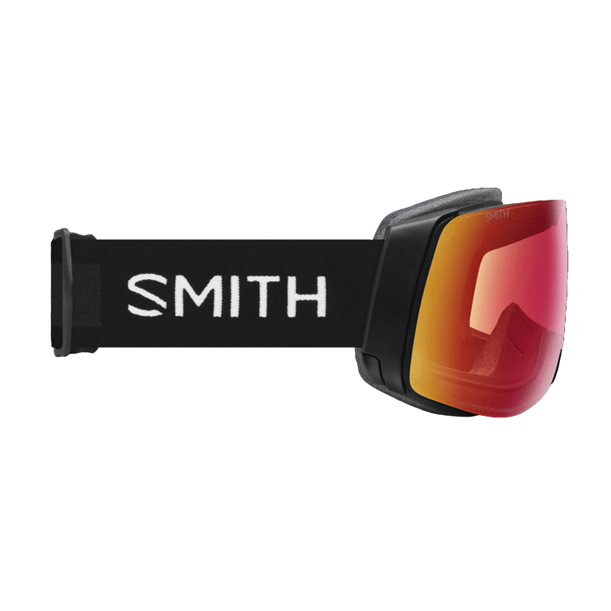 Smith 4D MAG Low Bridge Fit Goggles Black/ChromaPop Photochromic Red Mirror + Chromapop Storm Rose Flash - Image 2