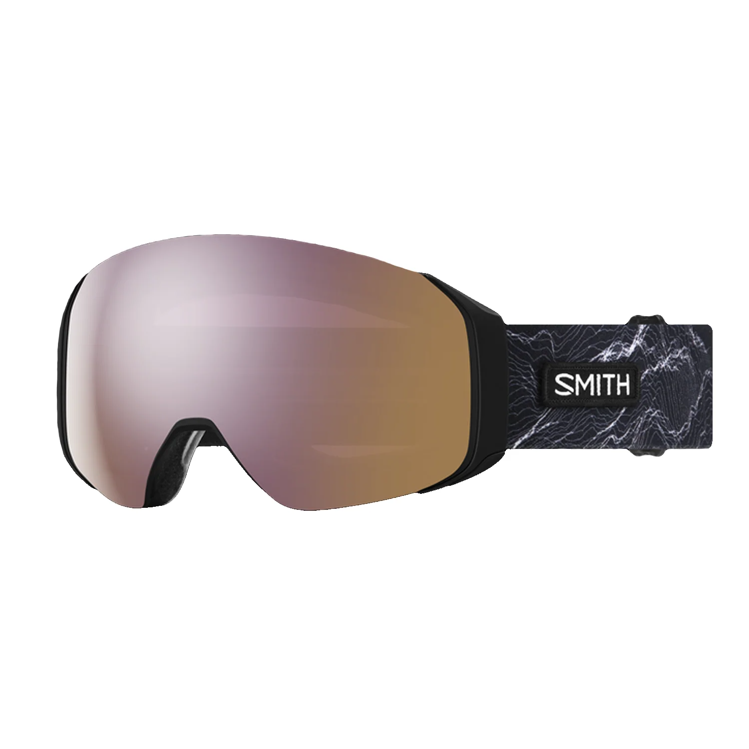 Smith 4D Mag S Goggles AC/Hadley Hammer/ChromaPop Everyday Rose Gold Mirror + Chromapop Storm Rose Flash - Image 3