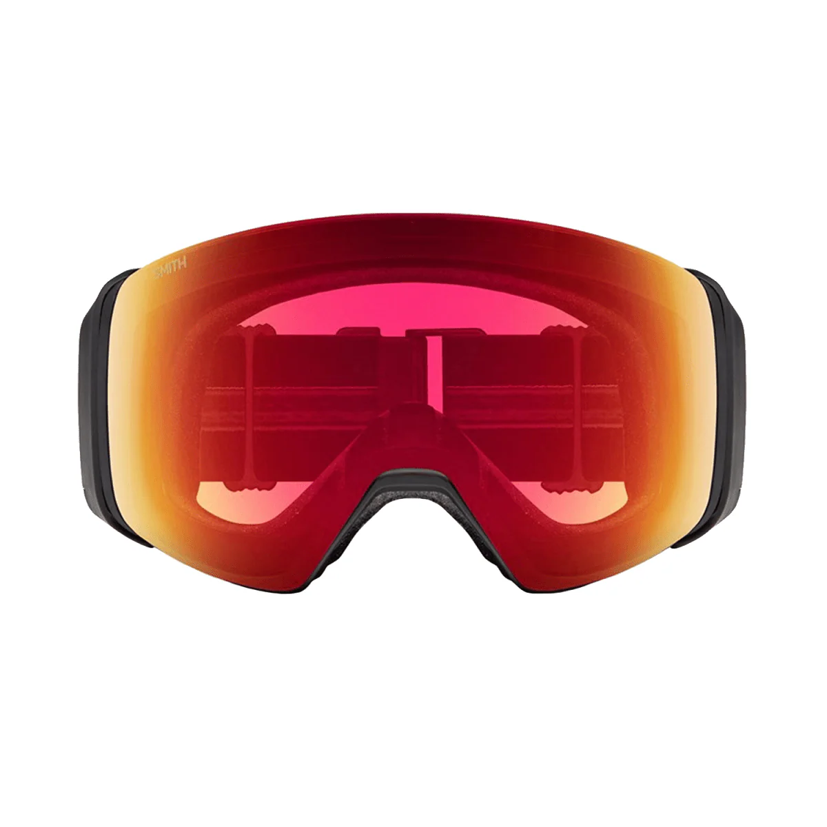 Smith 4D Mag XL Low Bridge Fit Goggles Black/ChromaPop Photochromic Red Mirror + Chromapop Storm Blue Sensor Mirror - Image 2