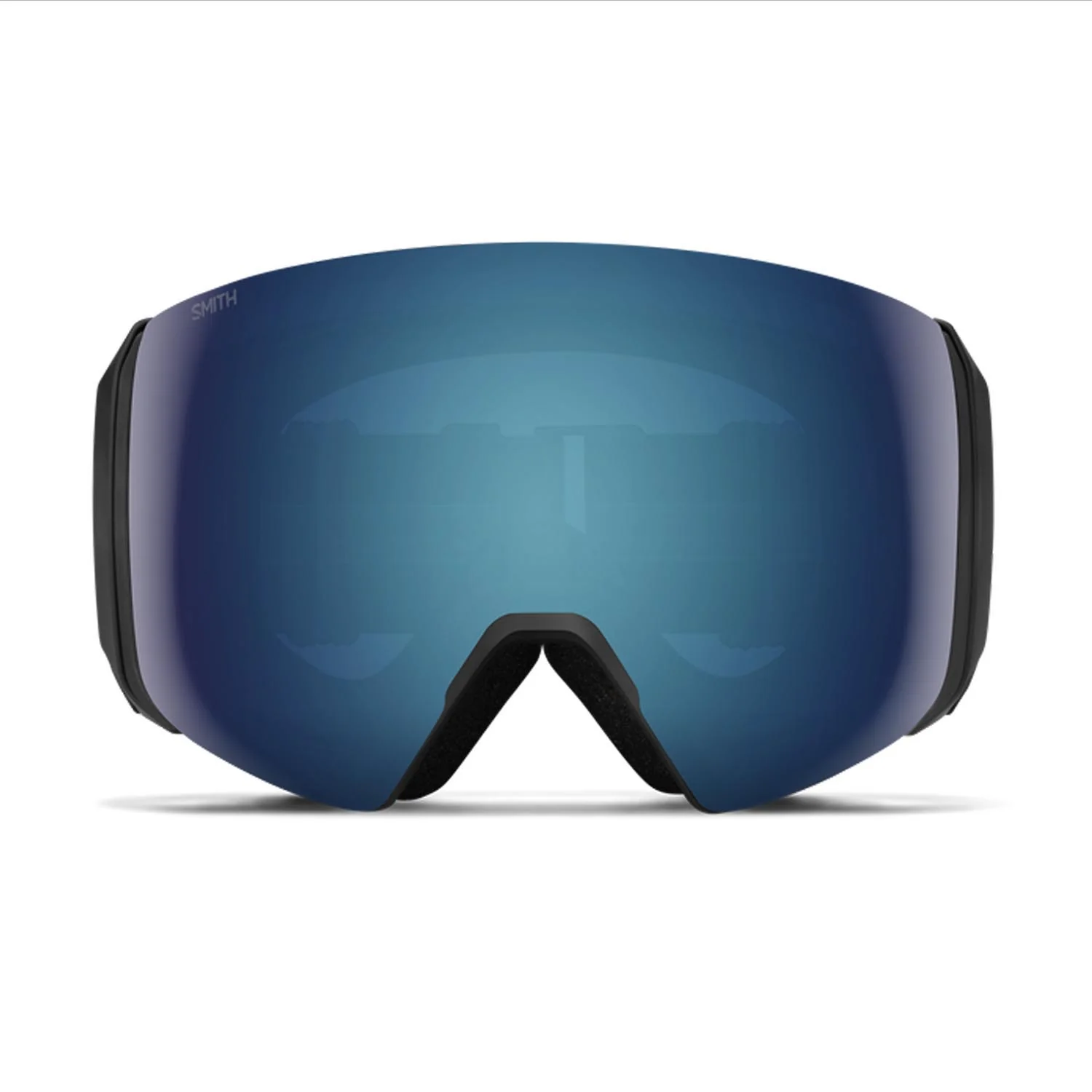 Smith 4D Mag XL Low Bridge Fit Goggles Black/ChromaPop Sun Blue Mirror + Chromapop Storm Blue Sensor Mirror - Image 3
