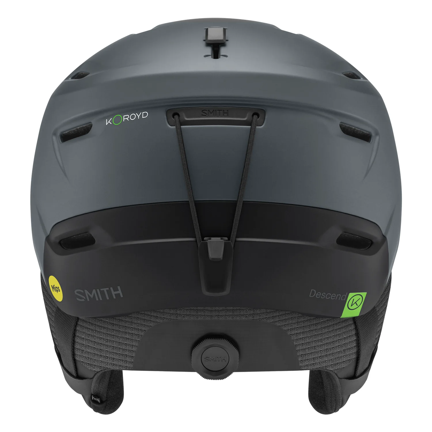 Smith Descend MIPS Round Contour Fit Helmet Matte Slate/Black - Image 2