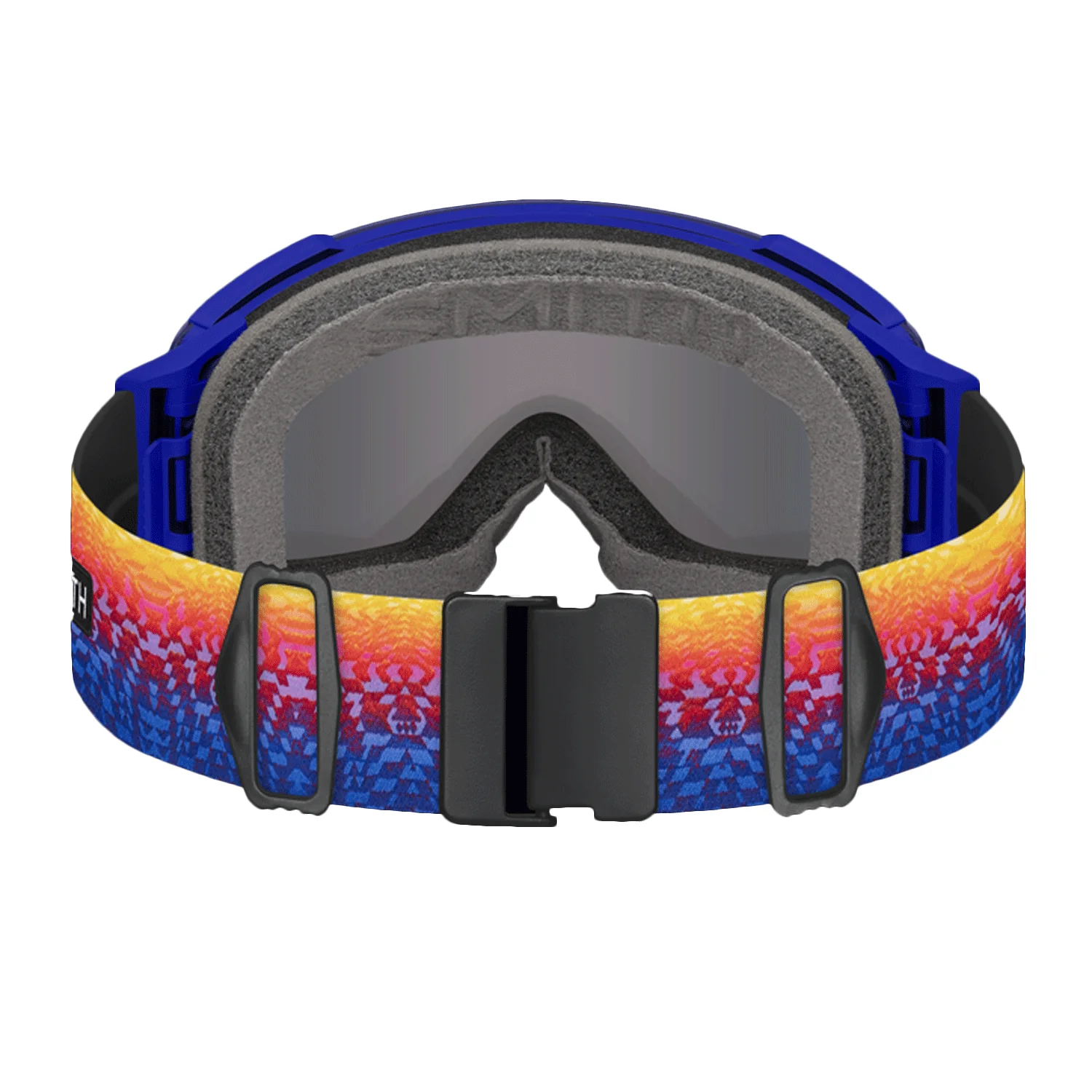 Smith I/O Mag Low Bridge Fit Goggles Artist Series/Justin Lovato/ChromaPop Sun Red Mirror + Chromapop Storm Blue Sensor Mirror - Image 2