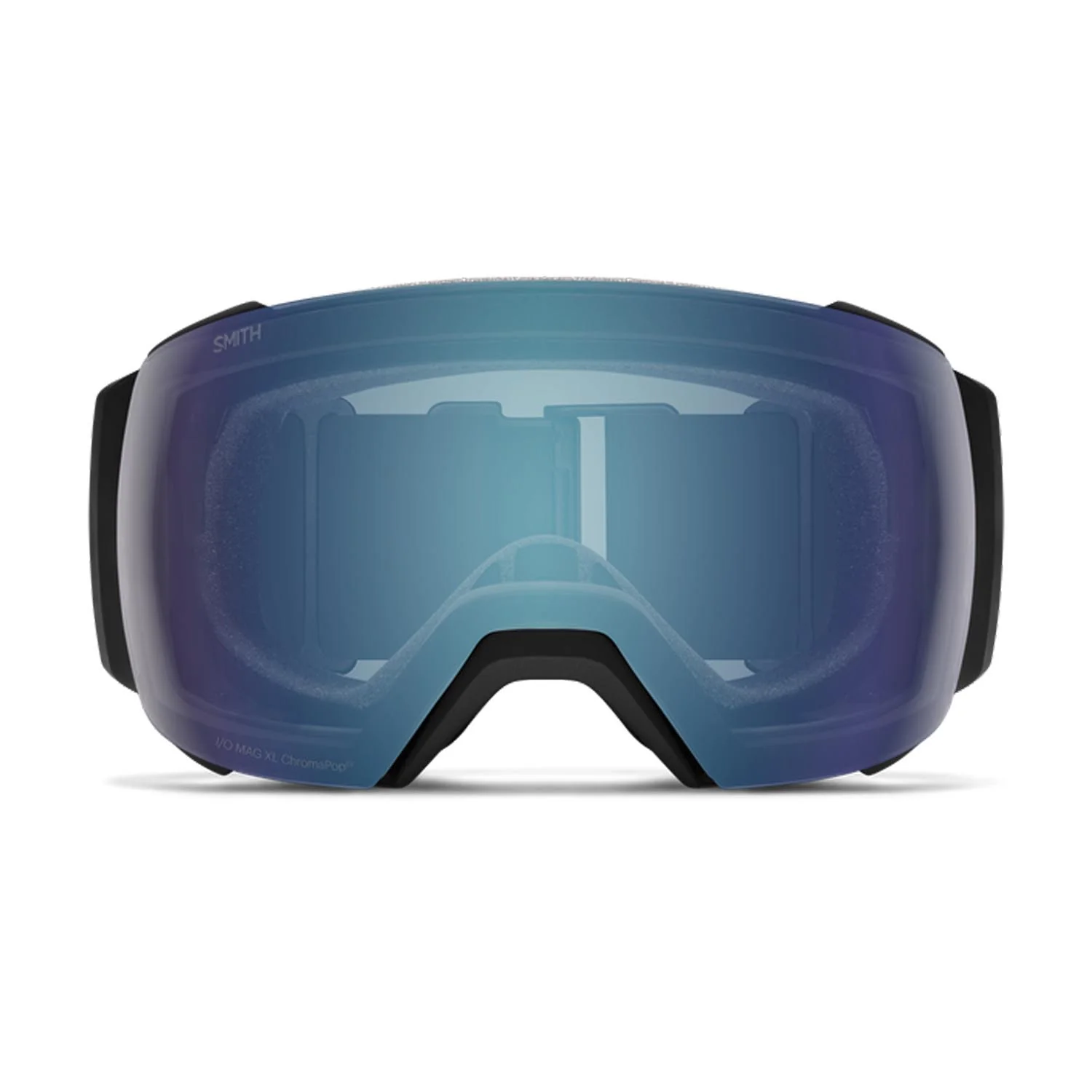 Smith I/O Mag XL Low Bridge Fit Goggles Black/ChromaPop Everyday Blue Mirror + Chromapop Storm Blue Sensor Mirror - Image 3