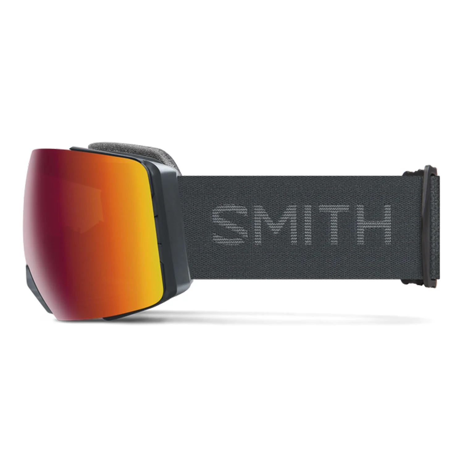 Smith I/O  MAG XL Low Bridge Fit Goggles Slate/ChromaPop Everyday Red Mirror + Chromapop Storm Blue Sensor Mirror - Image 2