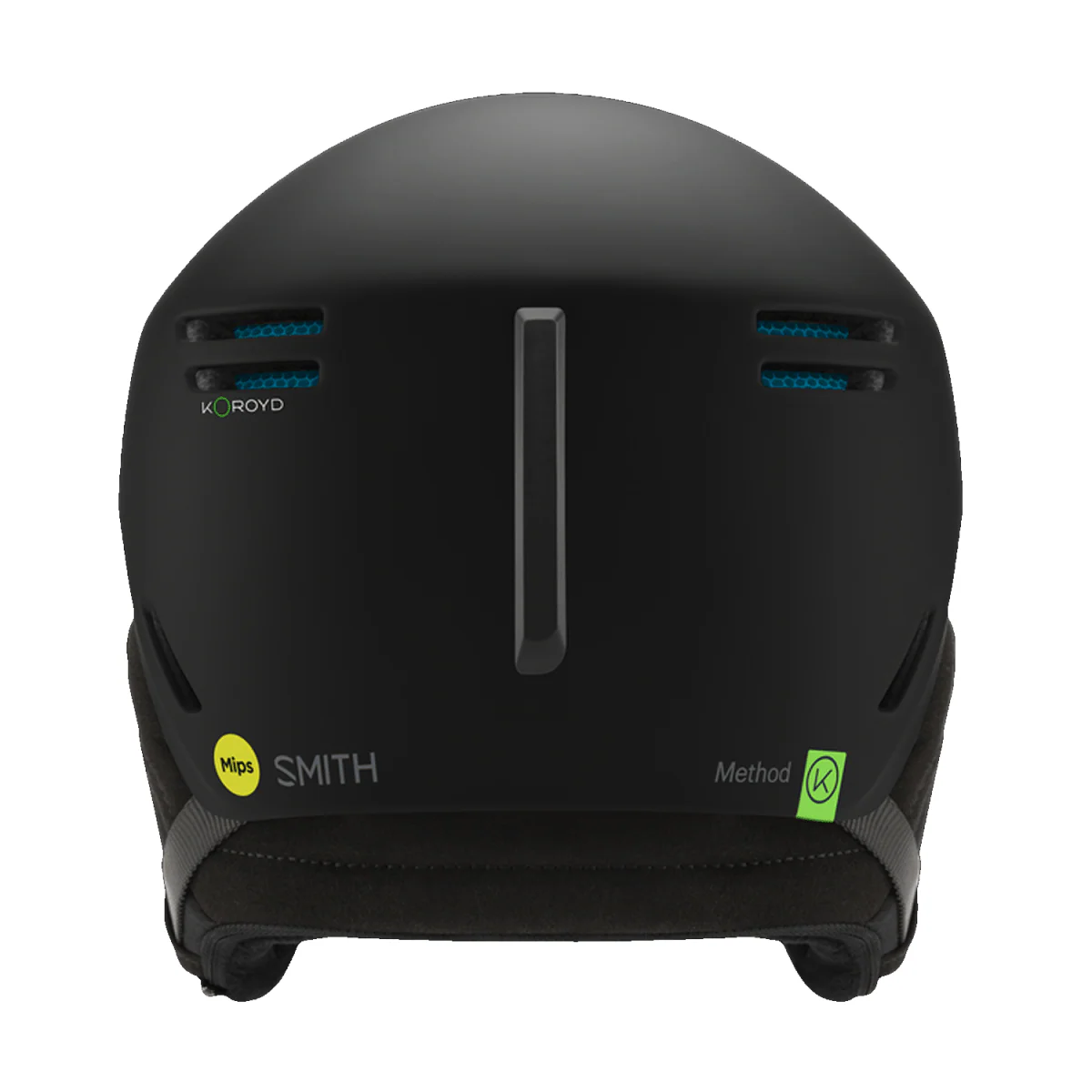Smith Method MIPS Round Contour Fit Helmet Matte Black - Image 2