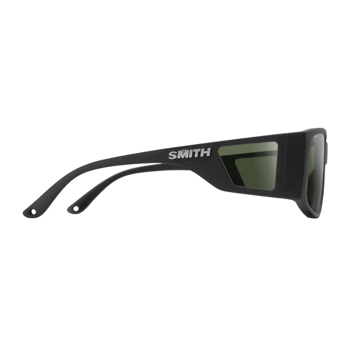 Smith Monroe Peak Sunglasses Matte Black/ChromaPop Polarized Gray Green - Image 3