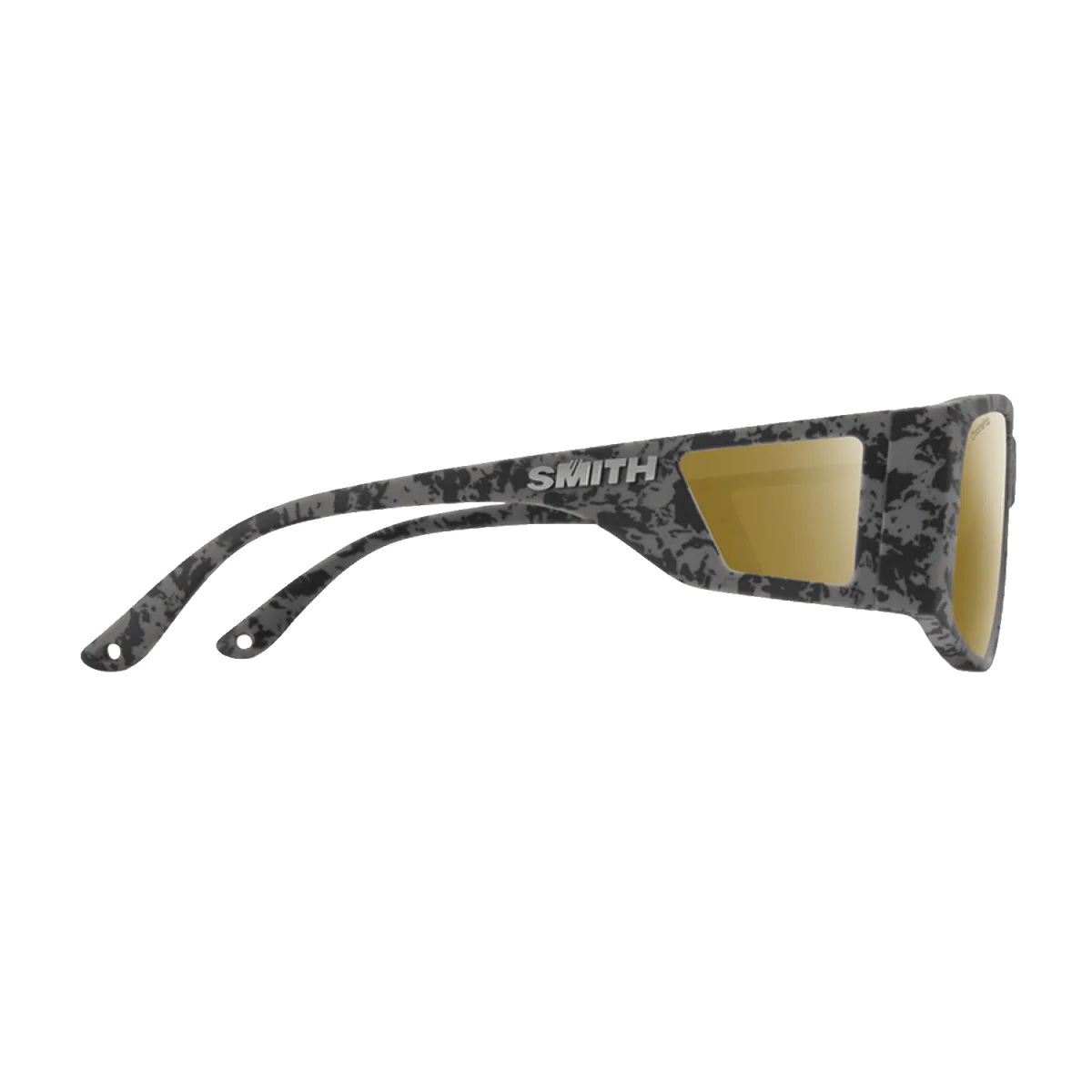 Smith Monroe Peak Sunglasses Matte Gray Marble/ChromaPop Polarized Bronze Mirror - Image 3