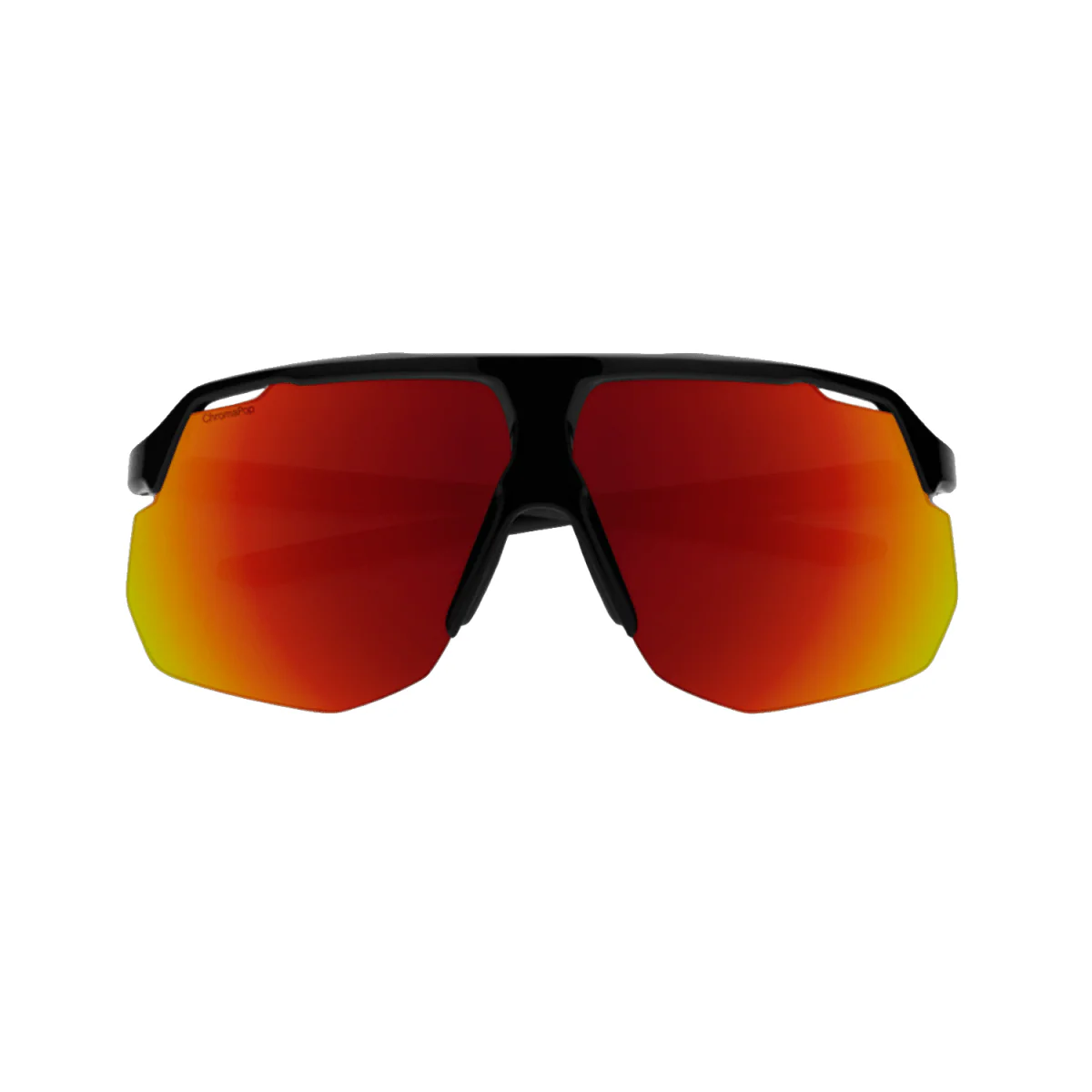 Smith Motive Sunglasses Black/ChromaPop Red Mirror + Clear - Image 2
