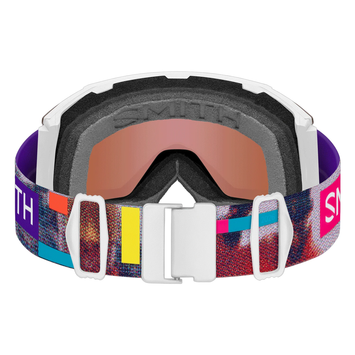 Smith Squad MAG Goggles Series 65/ChromaPop Everyday Violet Mirror + Chromapop Storm Blue Sensor Mirror - Image 2