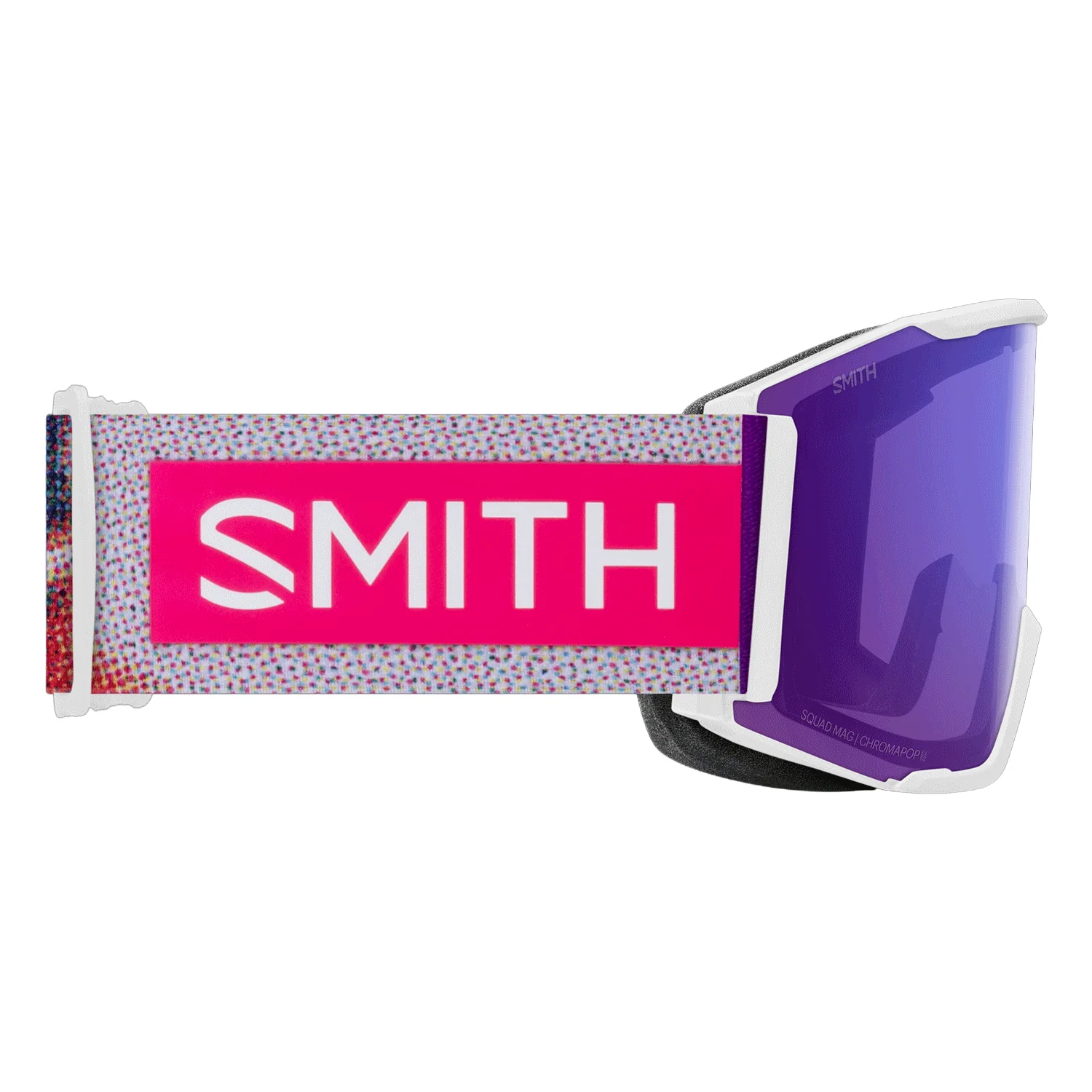 Smith Squad MAG Goggles Series 65/ChromaPop Everyday Violet Mirror + Chromapop Storm Blue Sensor Mirror - Image 3