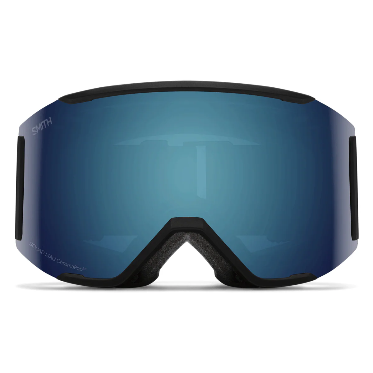Smith Squad MAG Low Bridge Fit Goggles Black/ChromaPop Sun Blue Mirror + Chromapop Storm Blue Sensor Mirror - Image 3