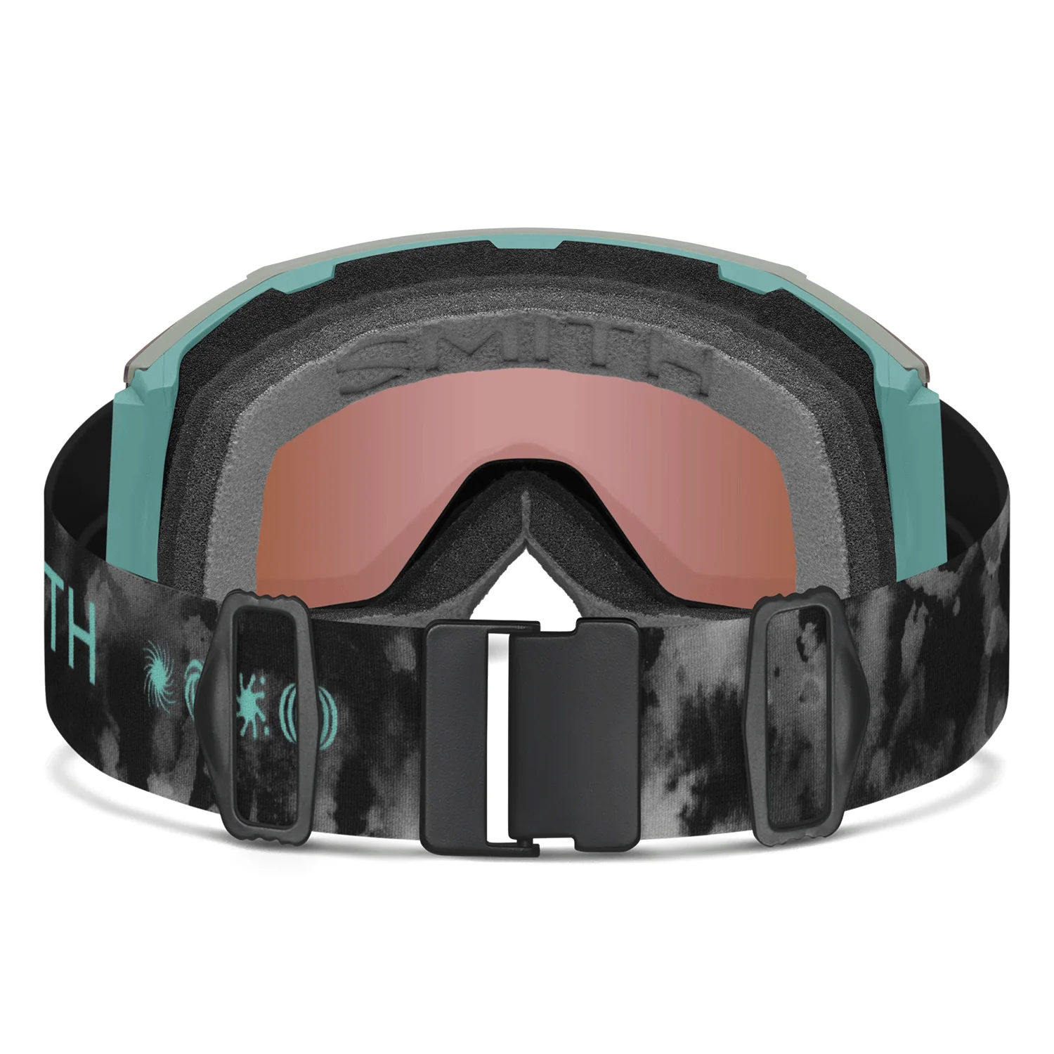 Smith Squad MAG Low Bridge Fit Goggles Mind Expanders/ChromaPop Everyday Rose Gold Mirror + Chromapop Storm Rose Flash - Image 2