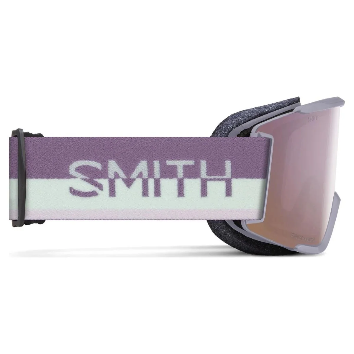 Smith Squad S Goggles Lunar Fog Split/ChromaPop Everyday Rose Gold Mirror + Clear - Image 3