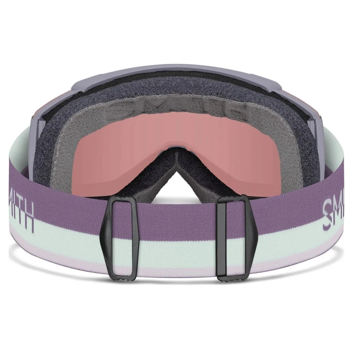 Smith Squad S Goggles Lunar Fog Split/ChromaPop Everyday Rose Gold Mirror + Clear - Image 4