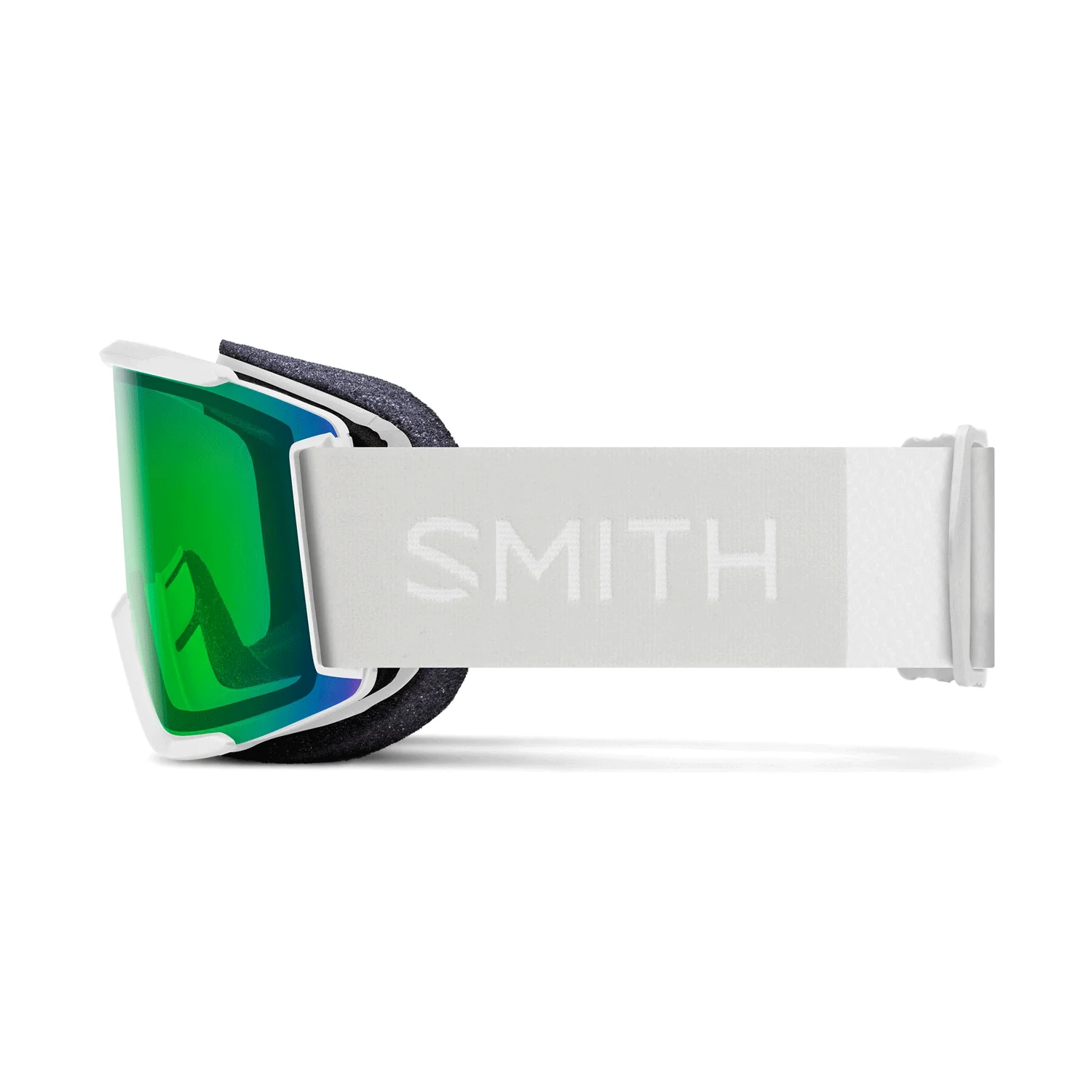 Smith Squad S Goggles White Vapor/ChromaPop Everyday Green Mirror + Clear - Image 2