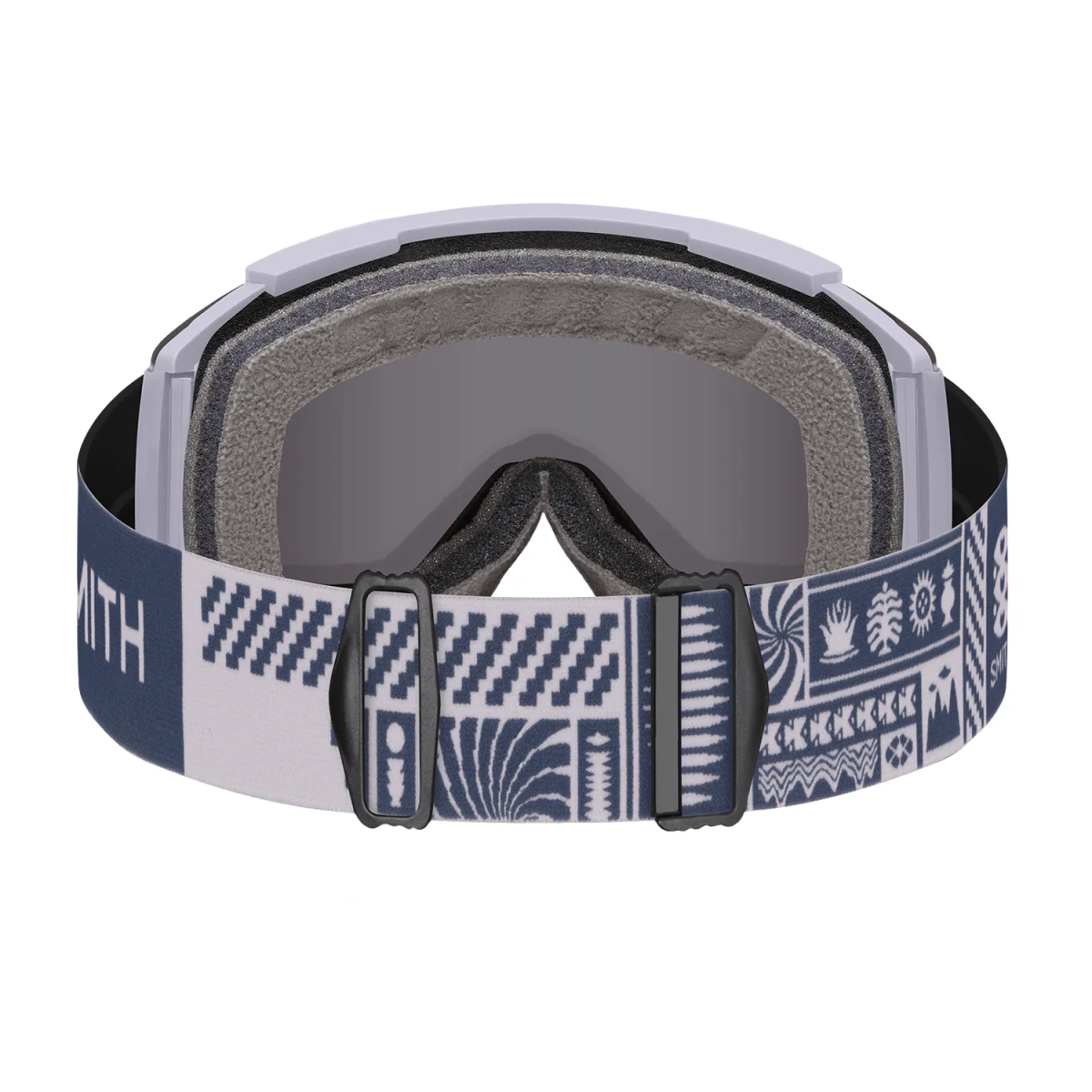 Smith Squad XL Goggles Lunar Fog Mind Expanders/ChromaPop Sun Black + Chromapop Storm Blue Sensor Mirror - Image 3