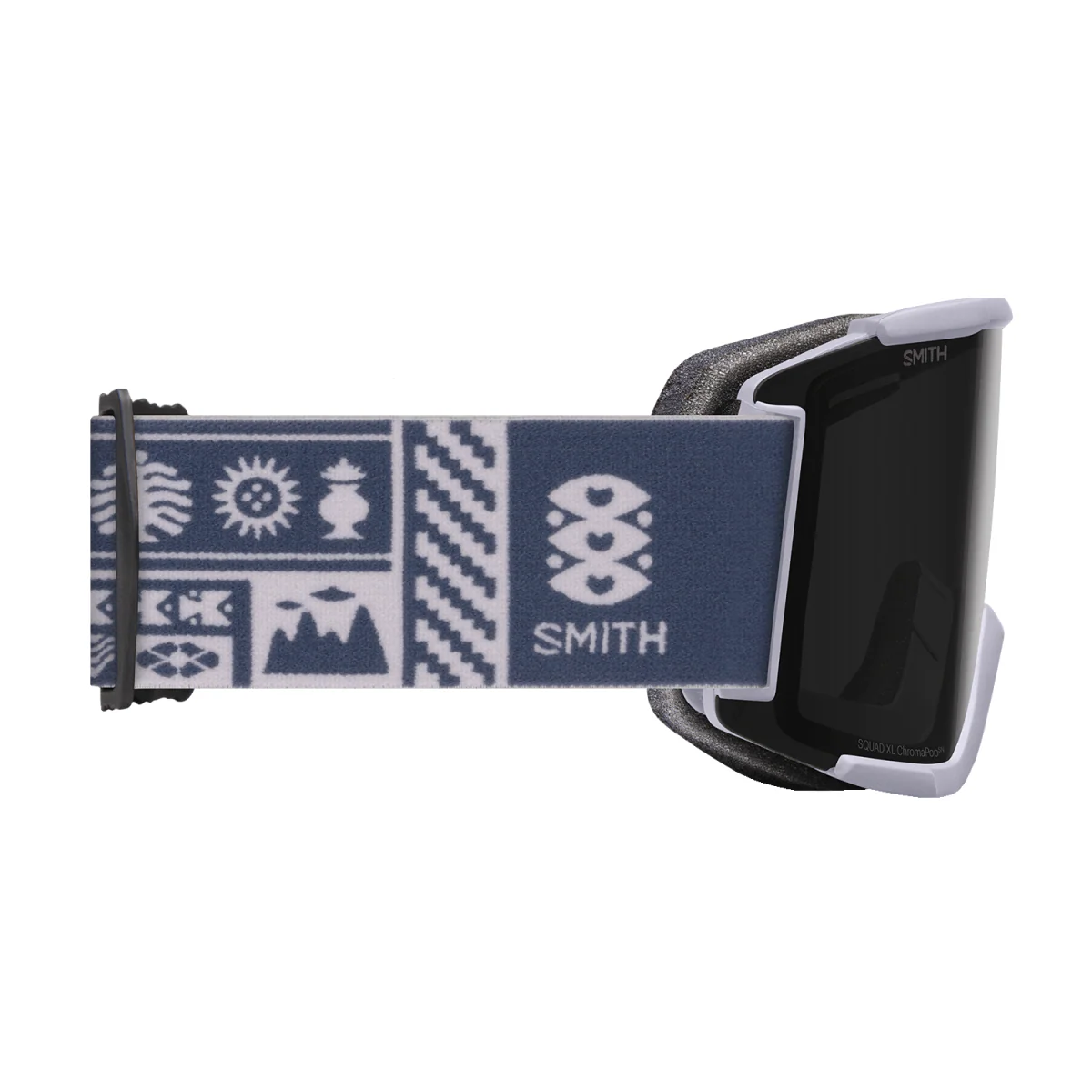 Smith Squad XL Goggles Lunar Fog Mind Expanders/ChromaPop Sun Black + Chromapop Storm Blue Sensor Mirror - Image 4