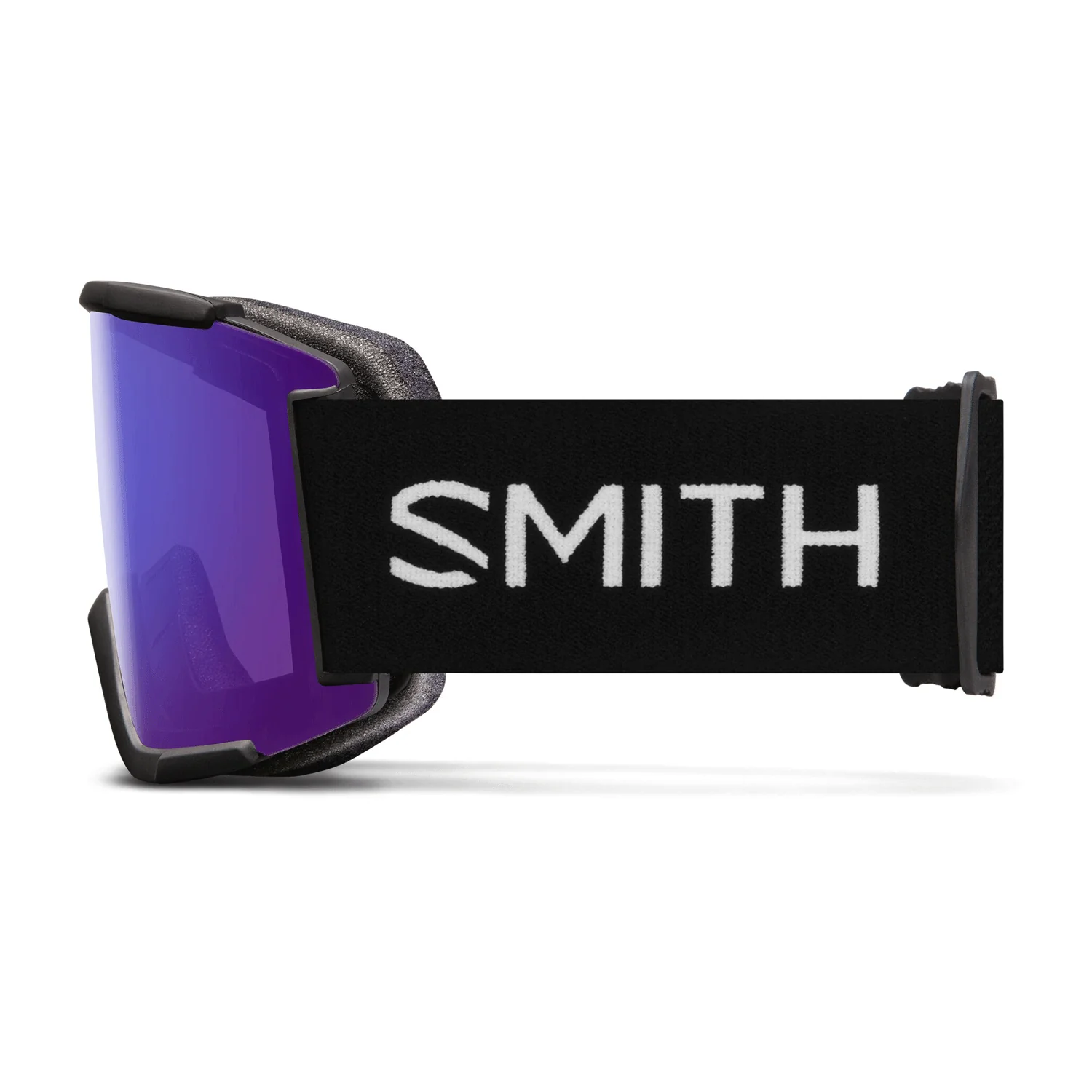 Smith Squad XL Low Bridge Fit Goggles Black/ChromaPop Everyday Violet Mirror + Chromapop Storm Amber - Image 3
