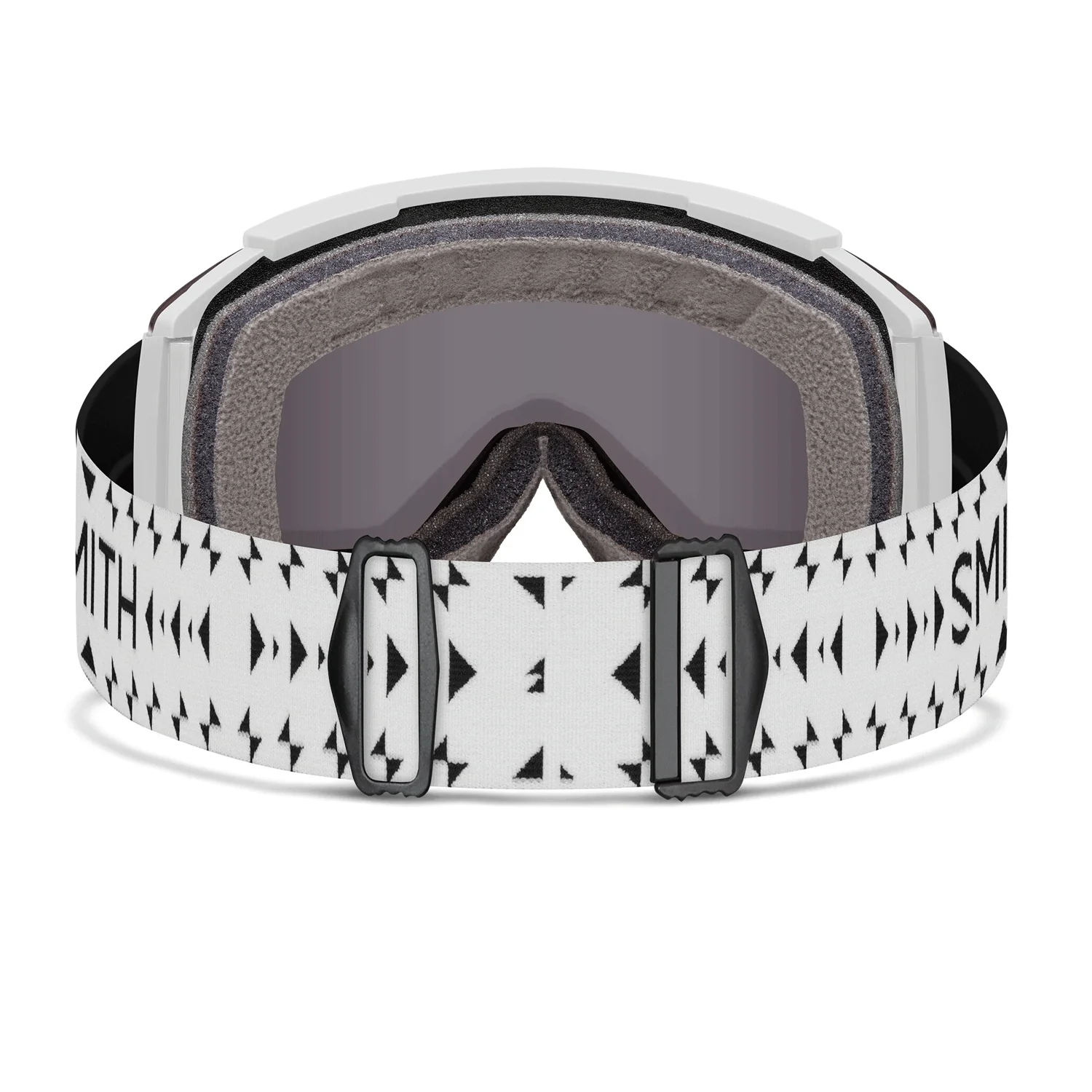 Smith Squad XL Low Bridge Fit Goggles Trilogy/ChromaPop Sun Black + Chromapop Storm Rose Flash - Image 3