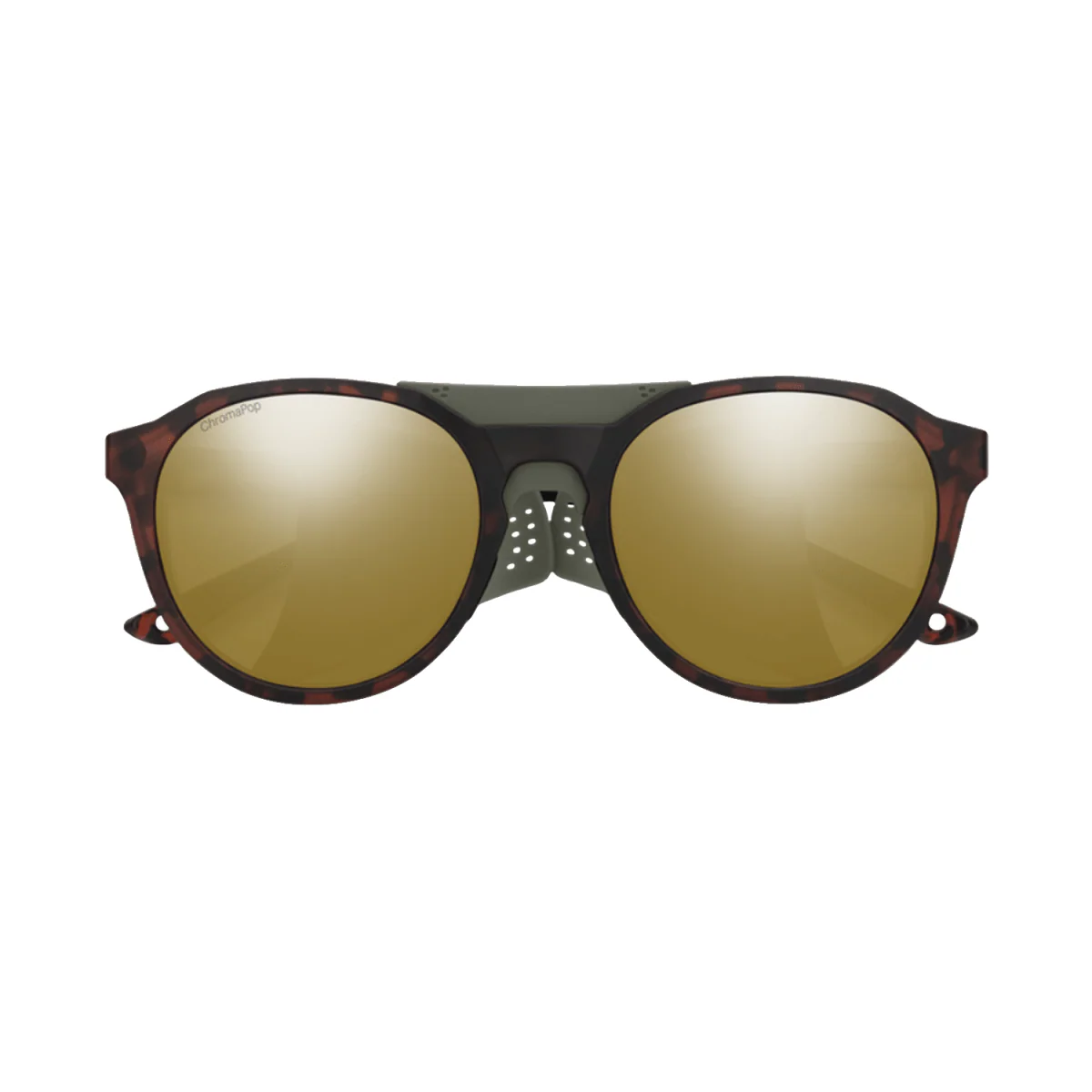 Smith Venture Sunglasses Matte Tortoise/ChromaPop Glass Polarized Bronze Mirror - Image 2